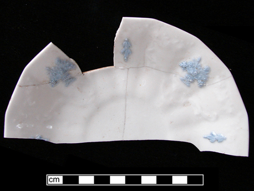 Image of bone china fragment.