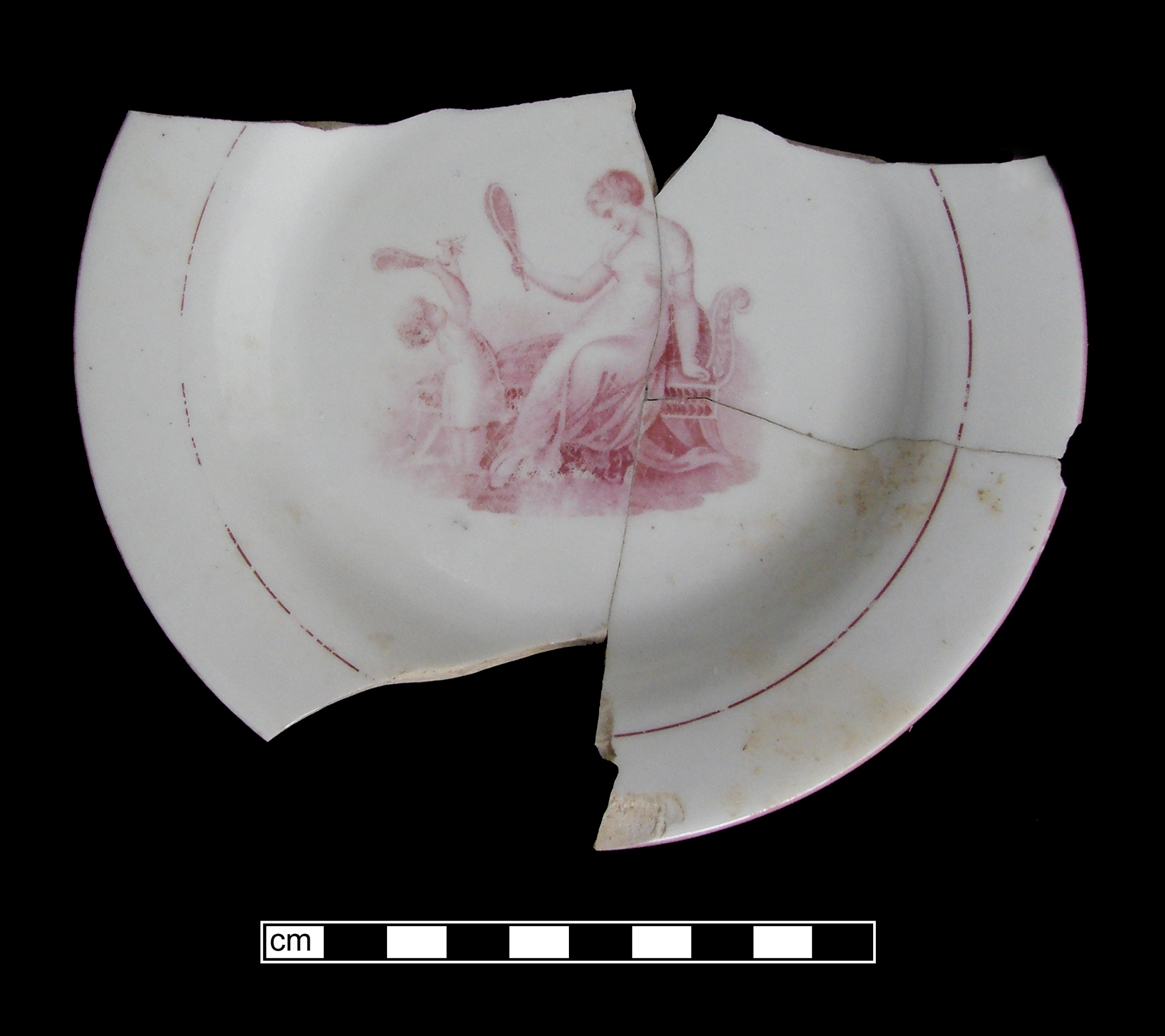Image of bone china fragment.