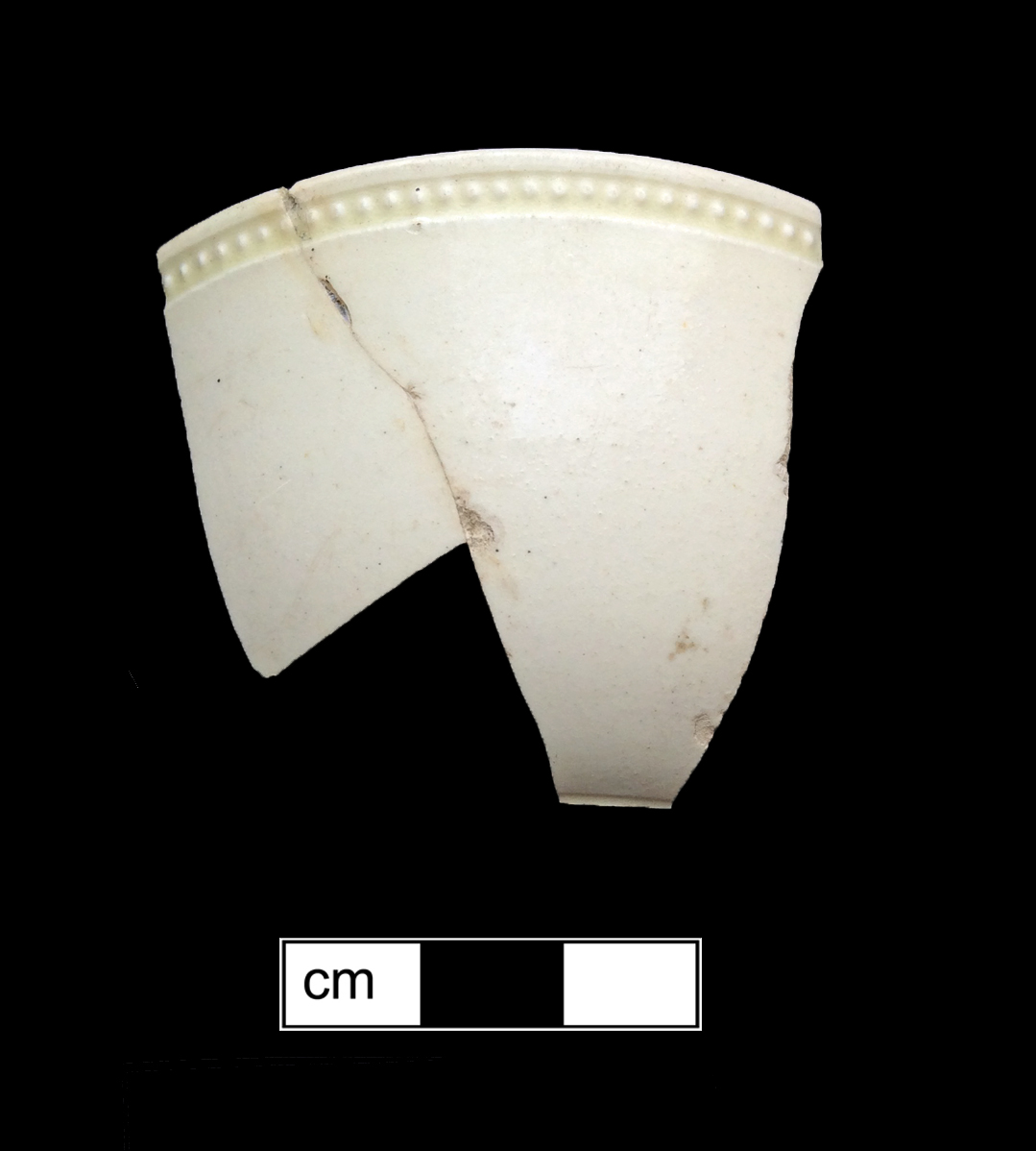 Image of creamware fragment.