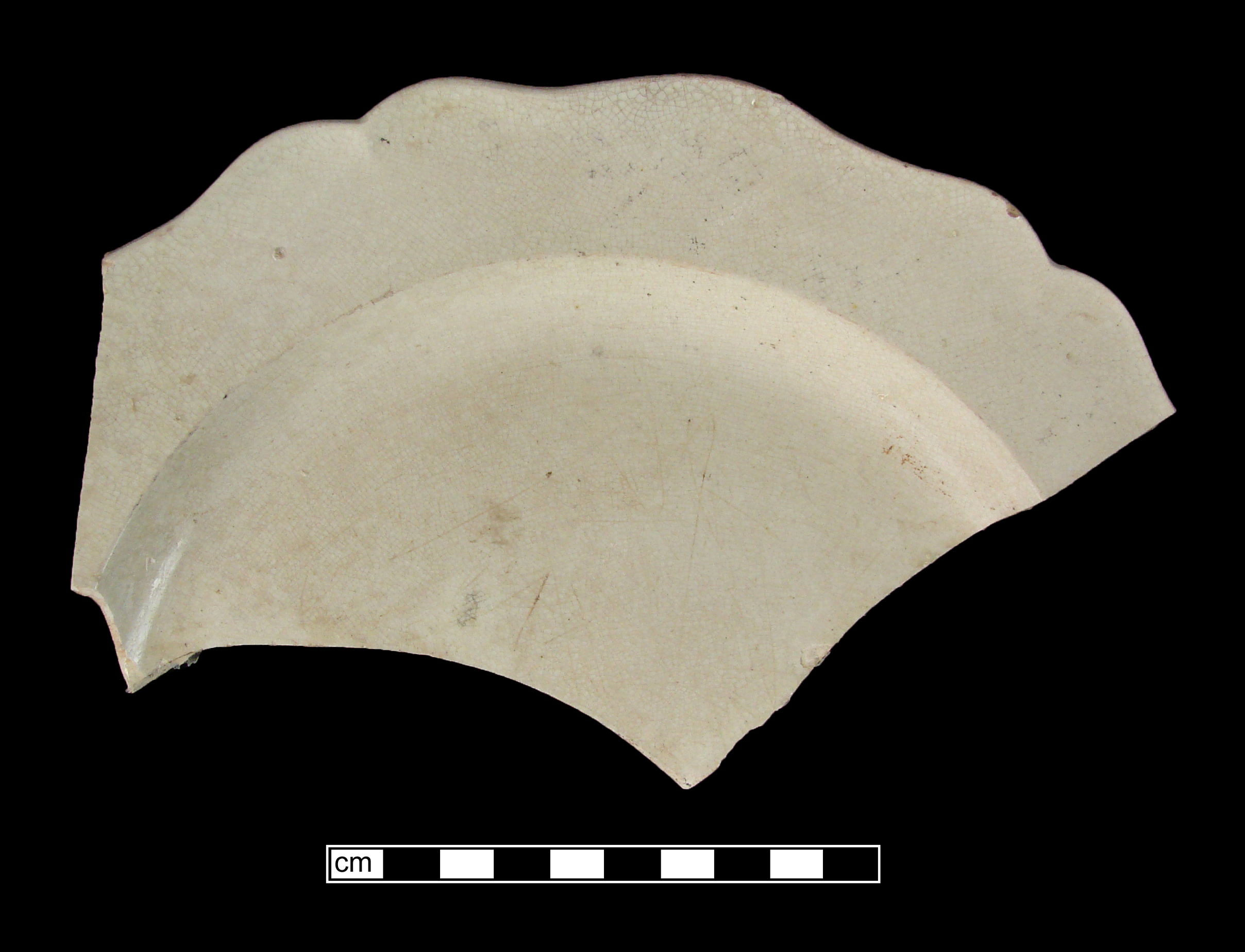 Image of creamware fragment.