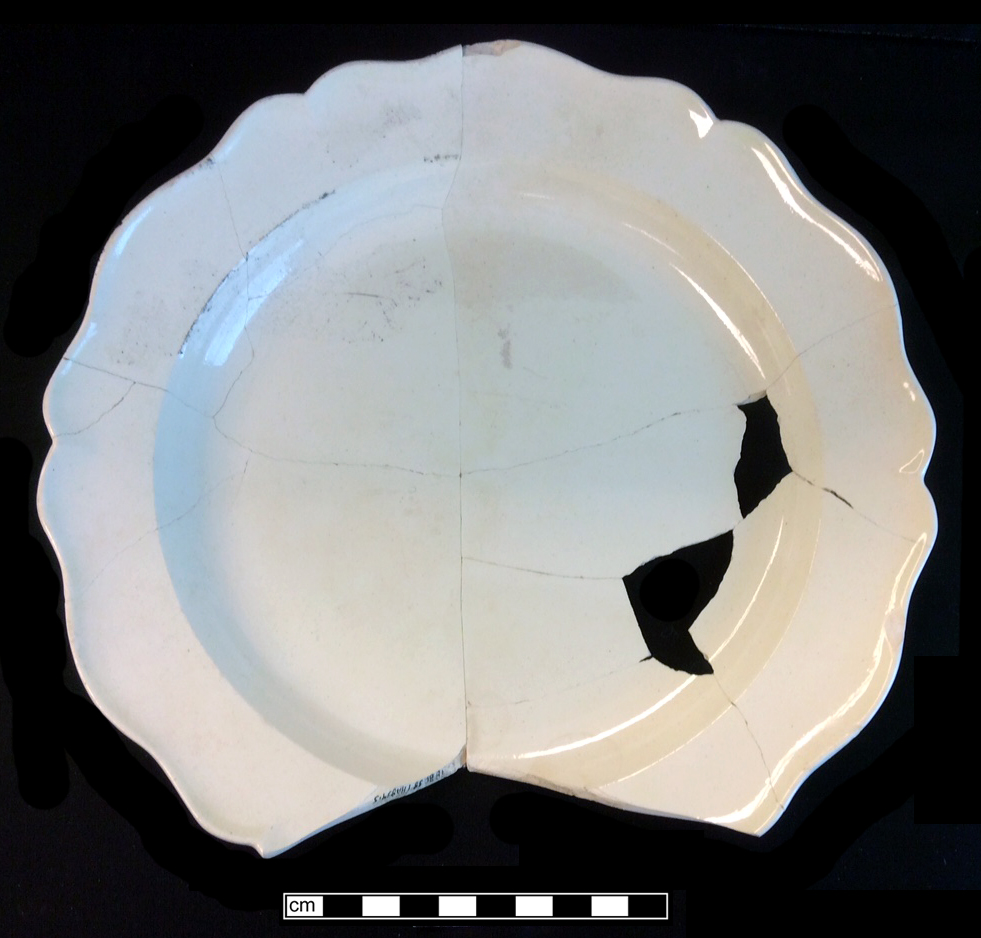 Image of creamware fragment.