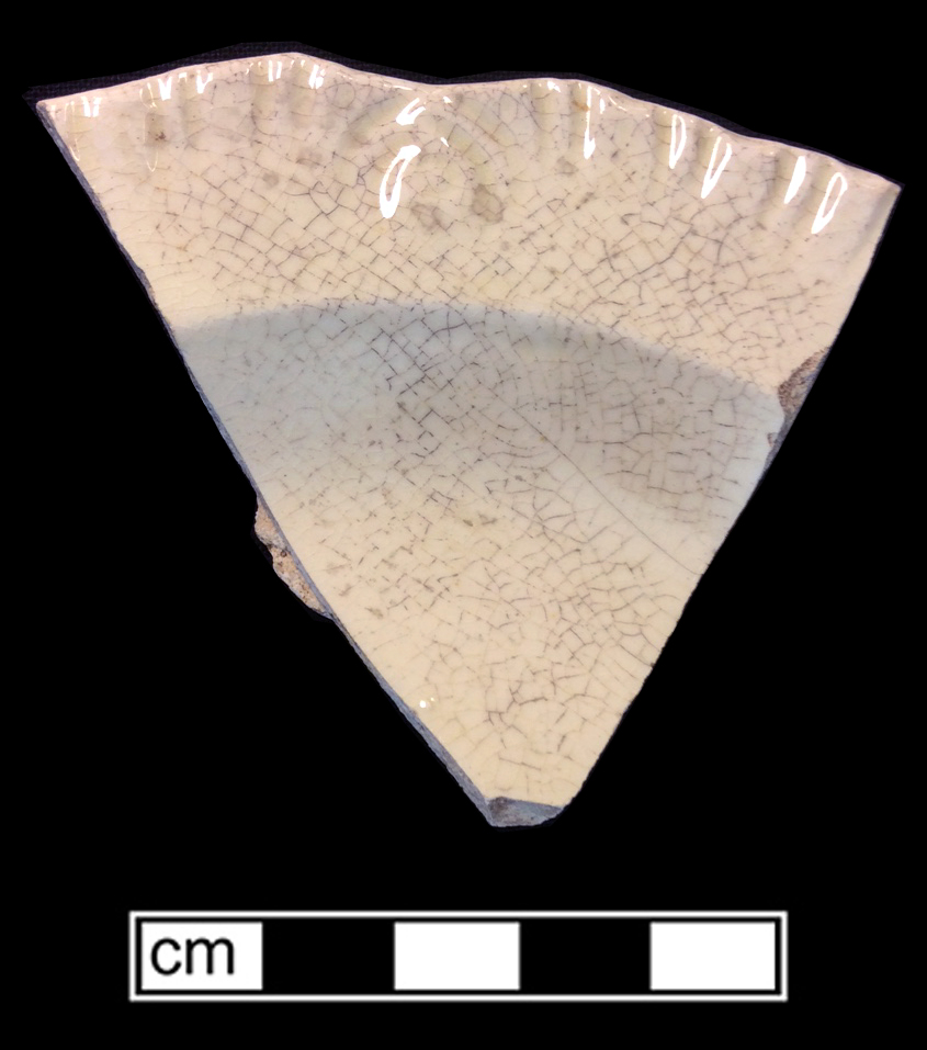 Image of creamware fragment.