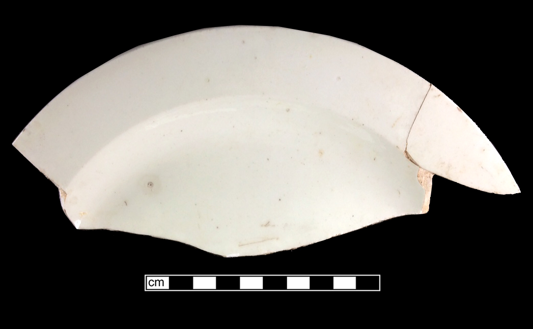 Image of creamware fragment.