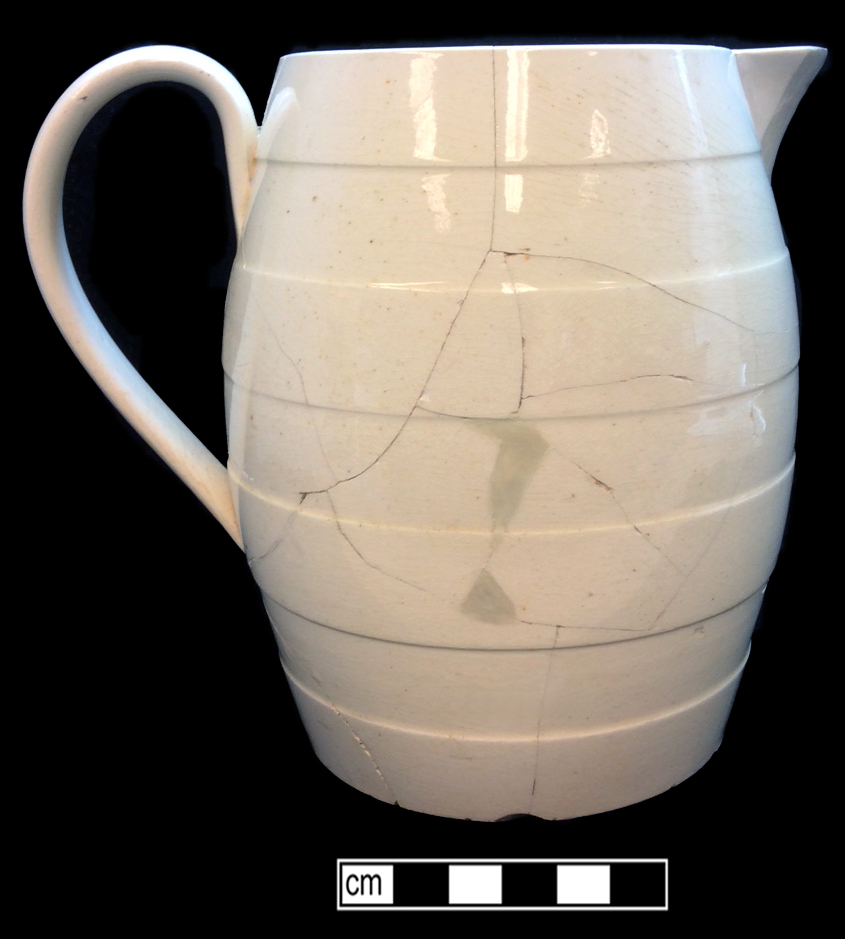 Image of creamware fragment.
