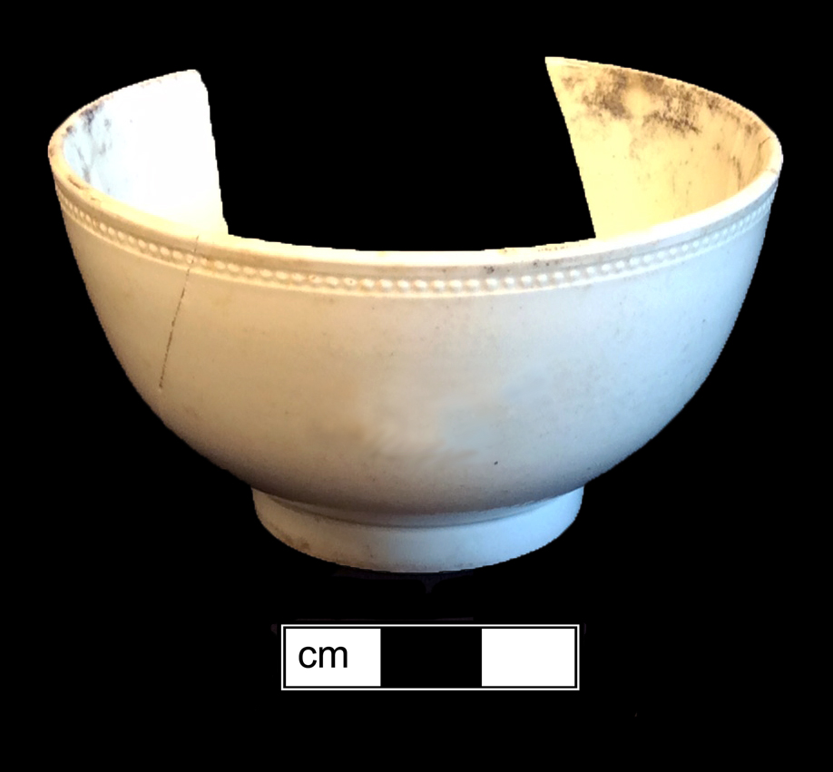 Image of creamware fragment.