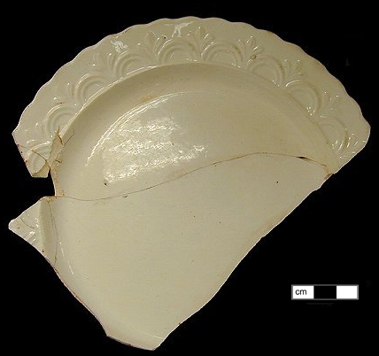Image of creamware fragment.