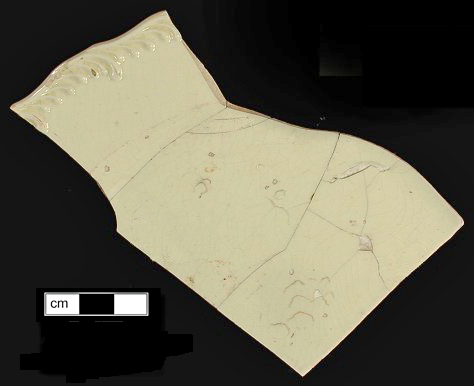 Image of creamware fragment.