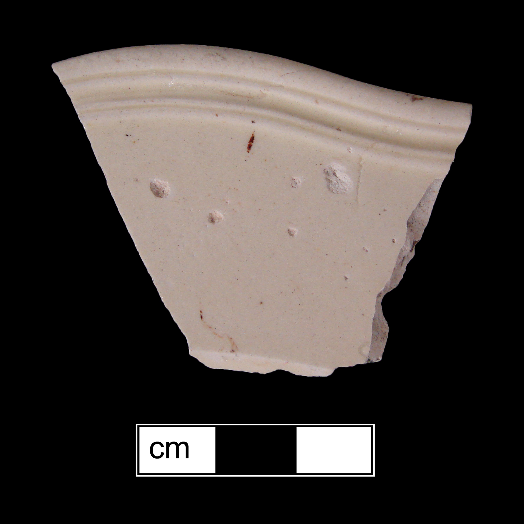 Image of creamware fragment.