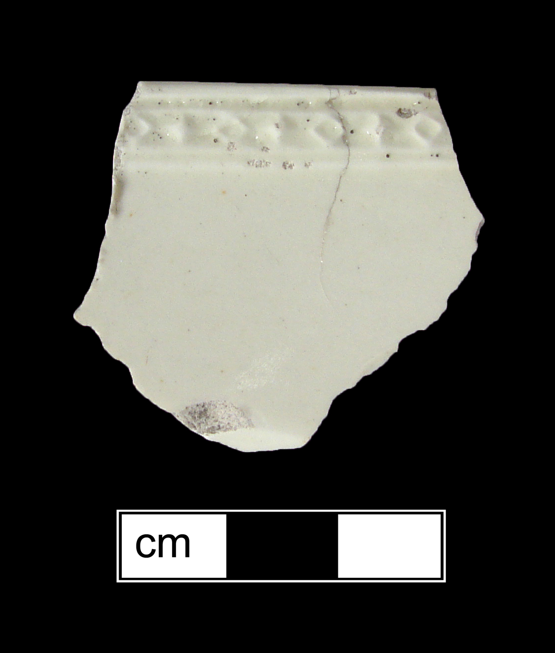 Image of creamware fragment.