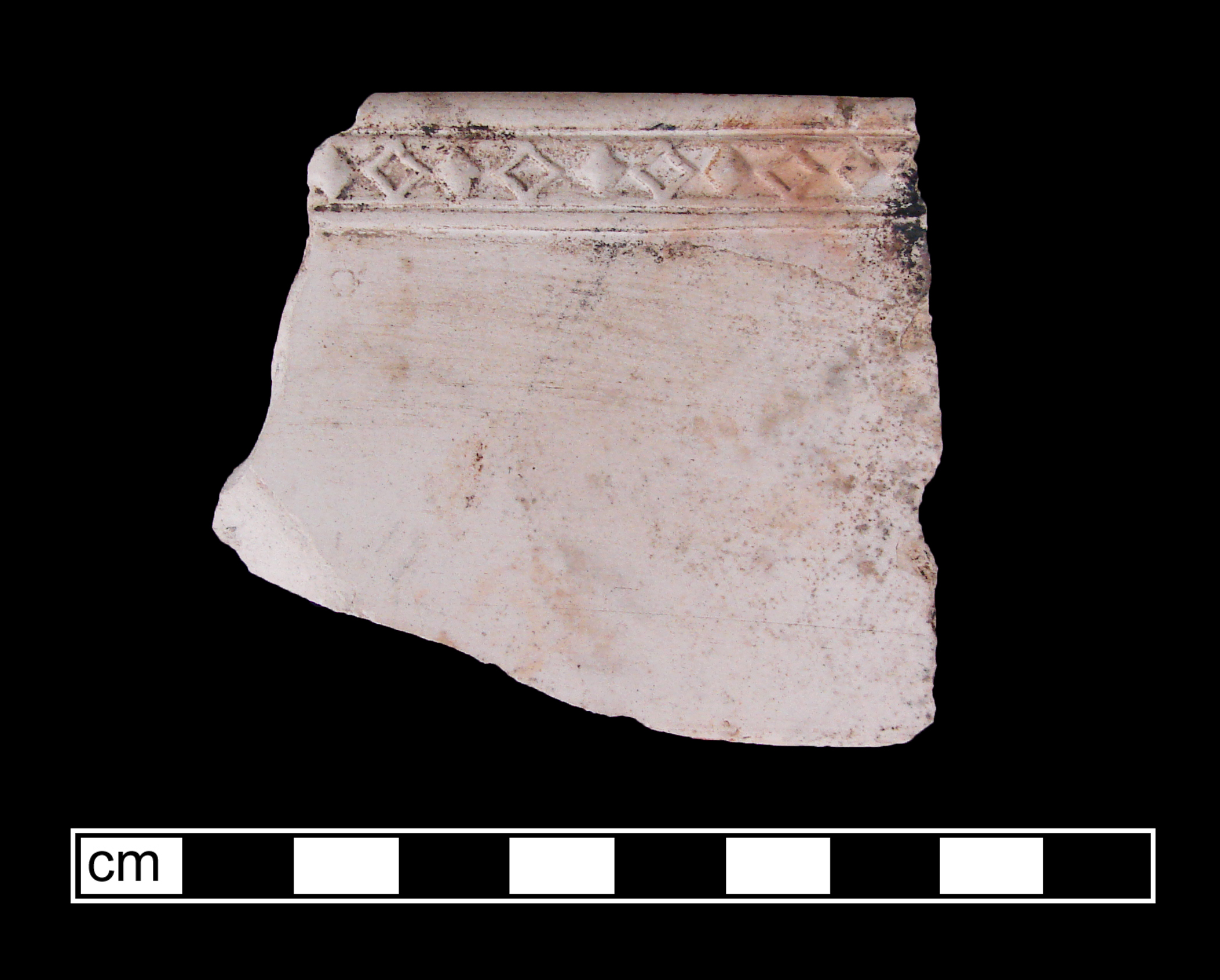 Image of creamware fragment.