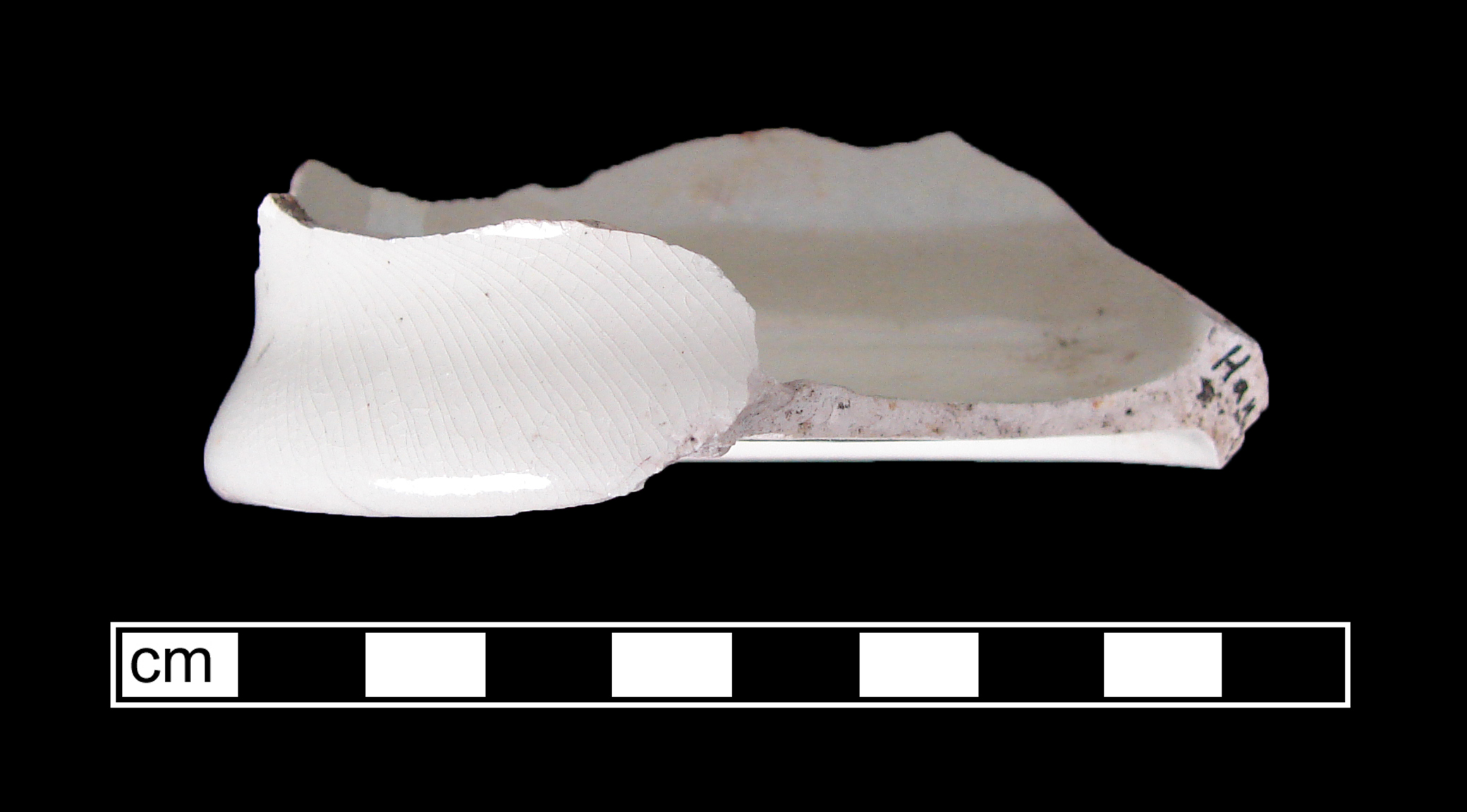 Image of creamware fragment.