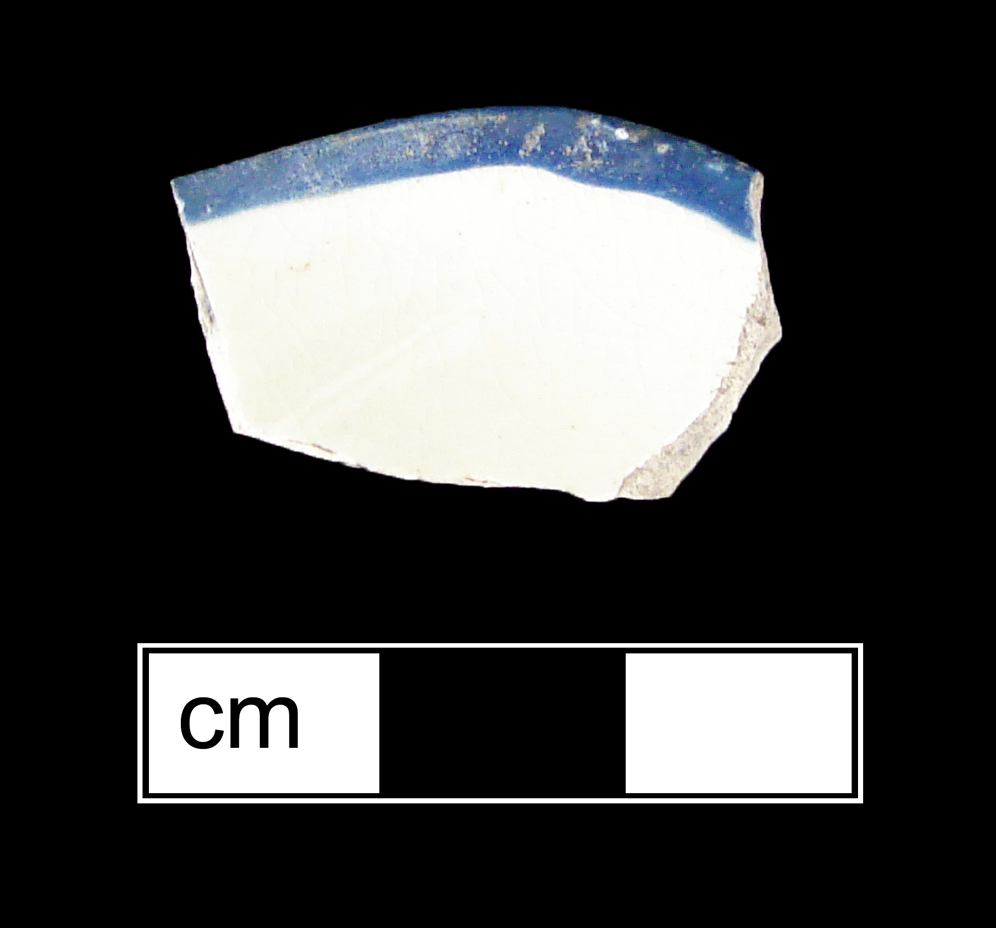 Image of creamware fragment.