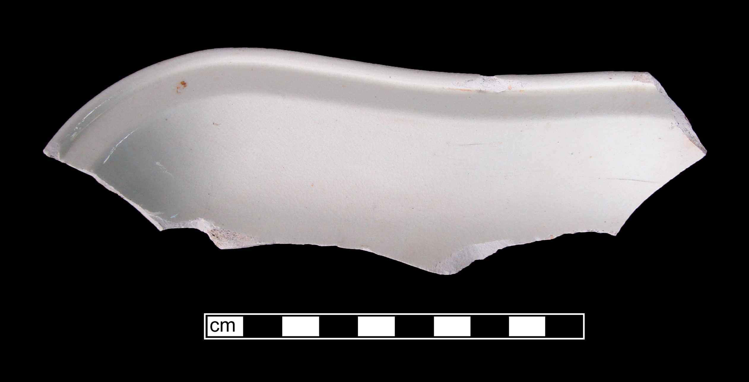 Image of creamware fragment.