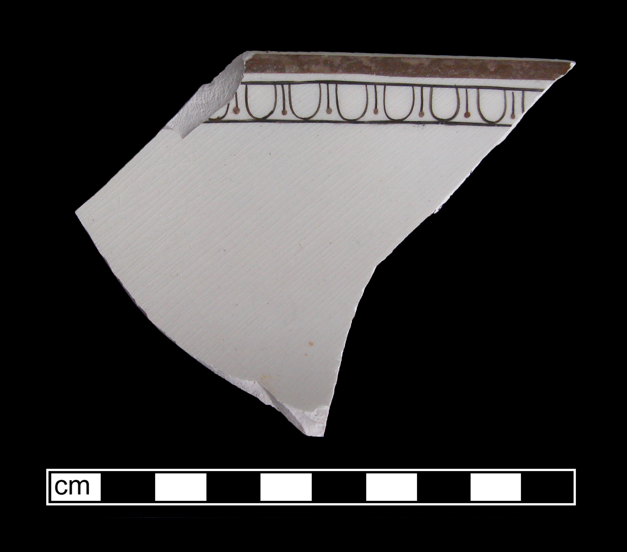 Image of creamware fragment.