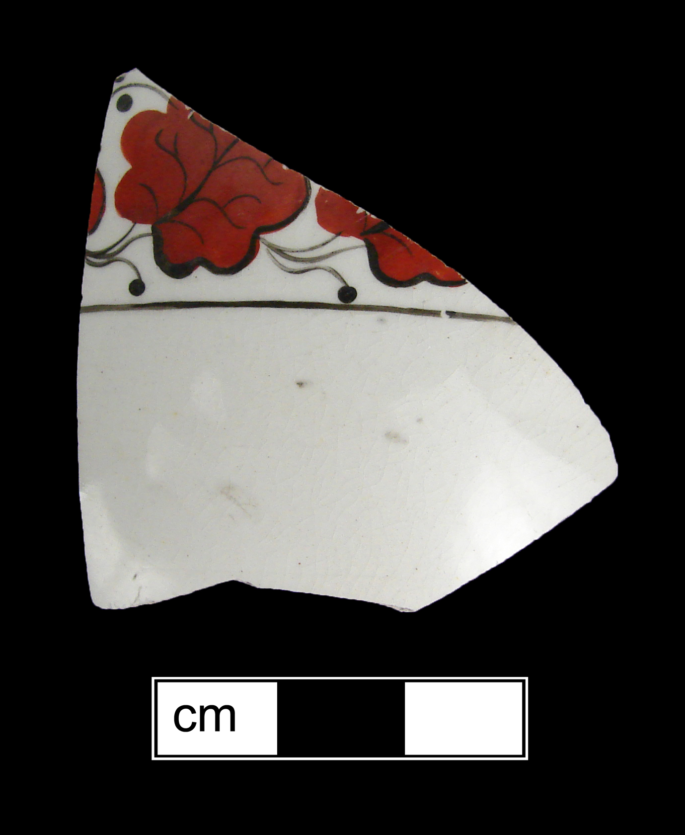 Image of creamware fragment.