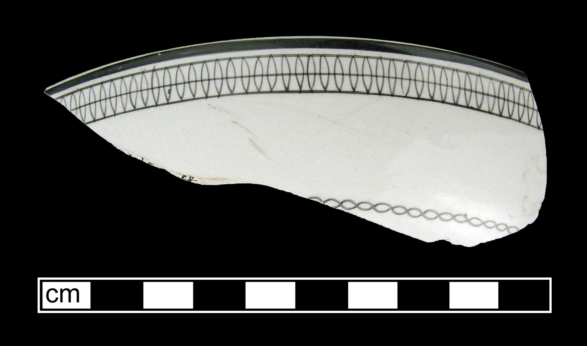Image of creamware fragment.