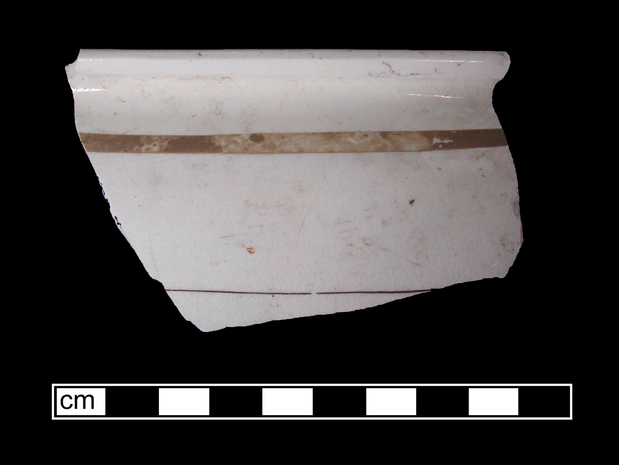 Image of creamware fragment.