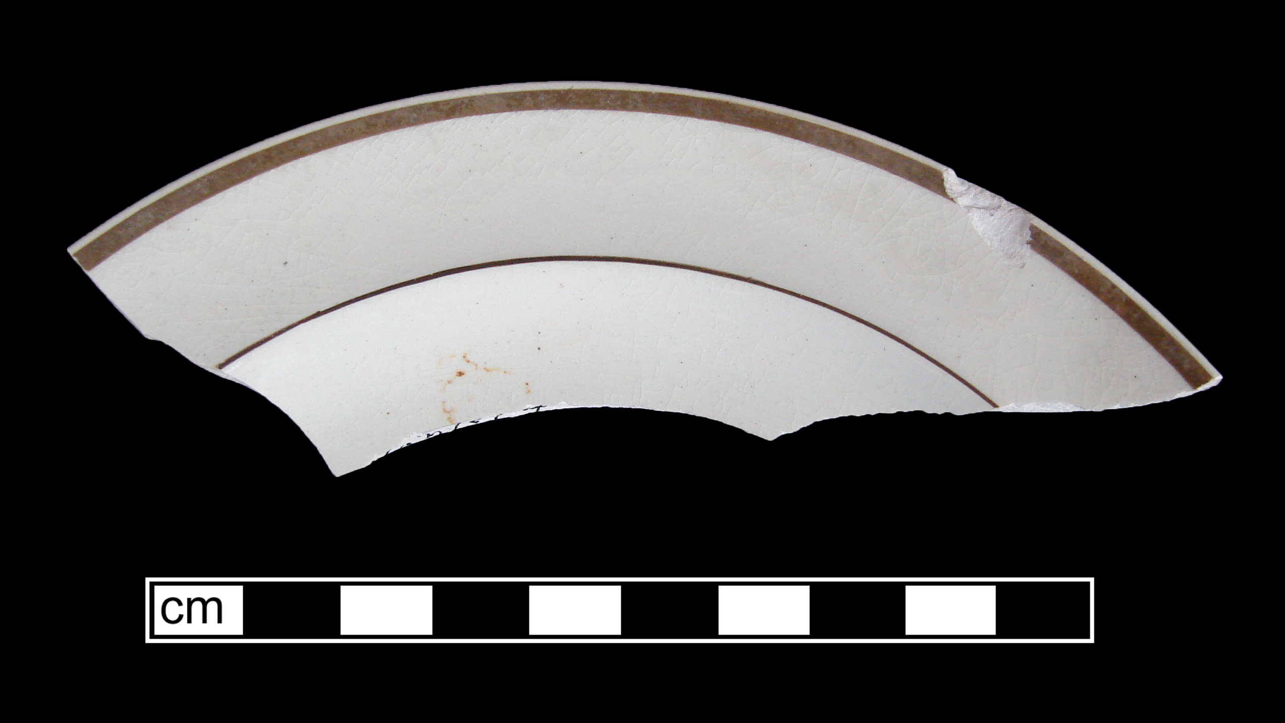 Image of creamware fragment.