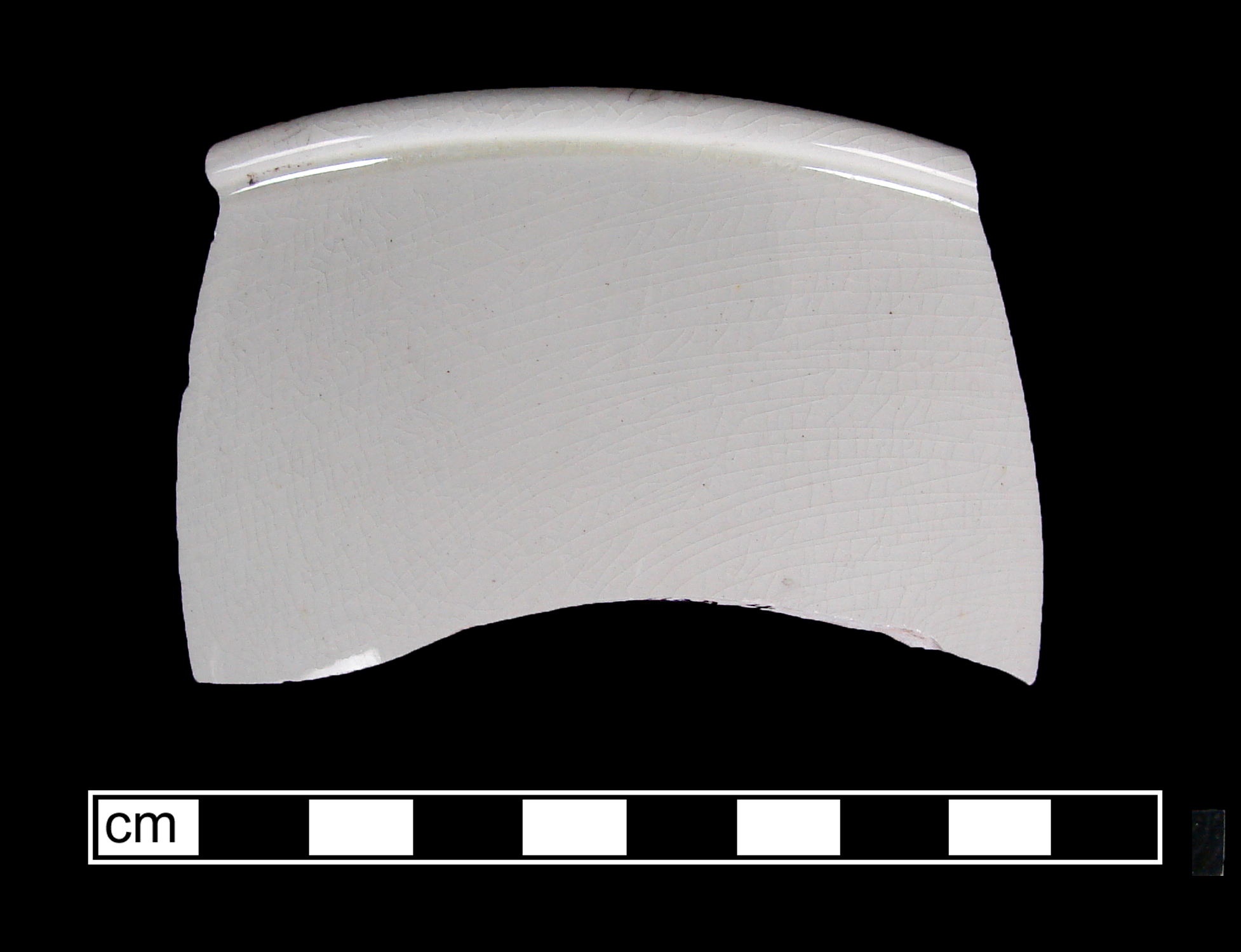 Image of creamware fragment.
