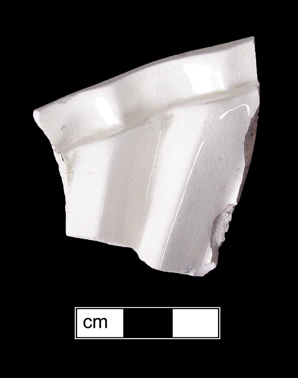 Image of creamware fragment.