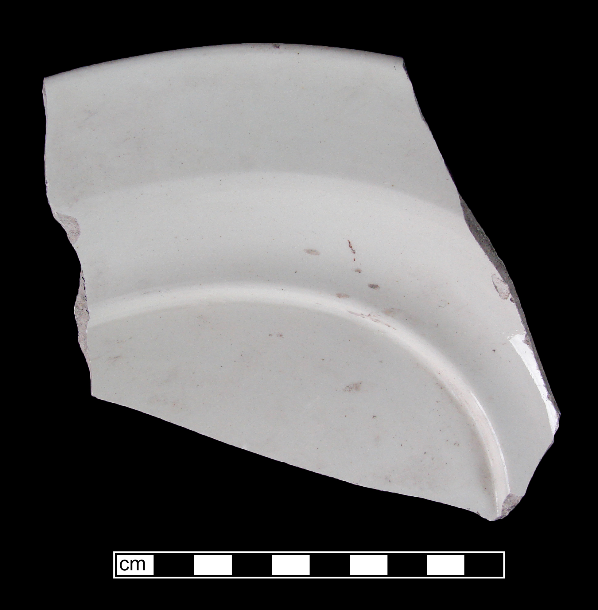 Image of creamware fragment.