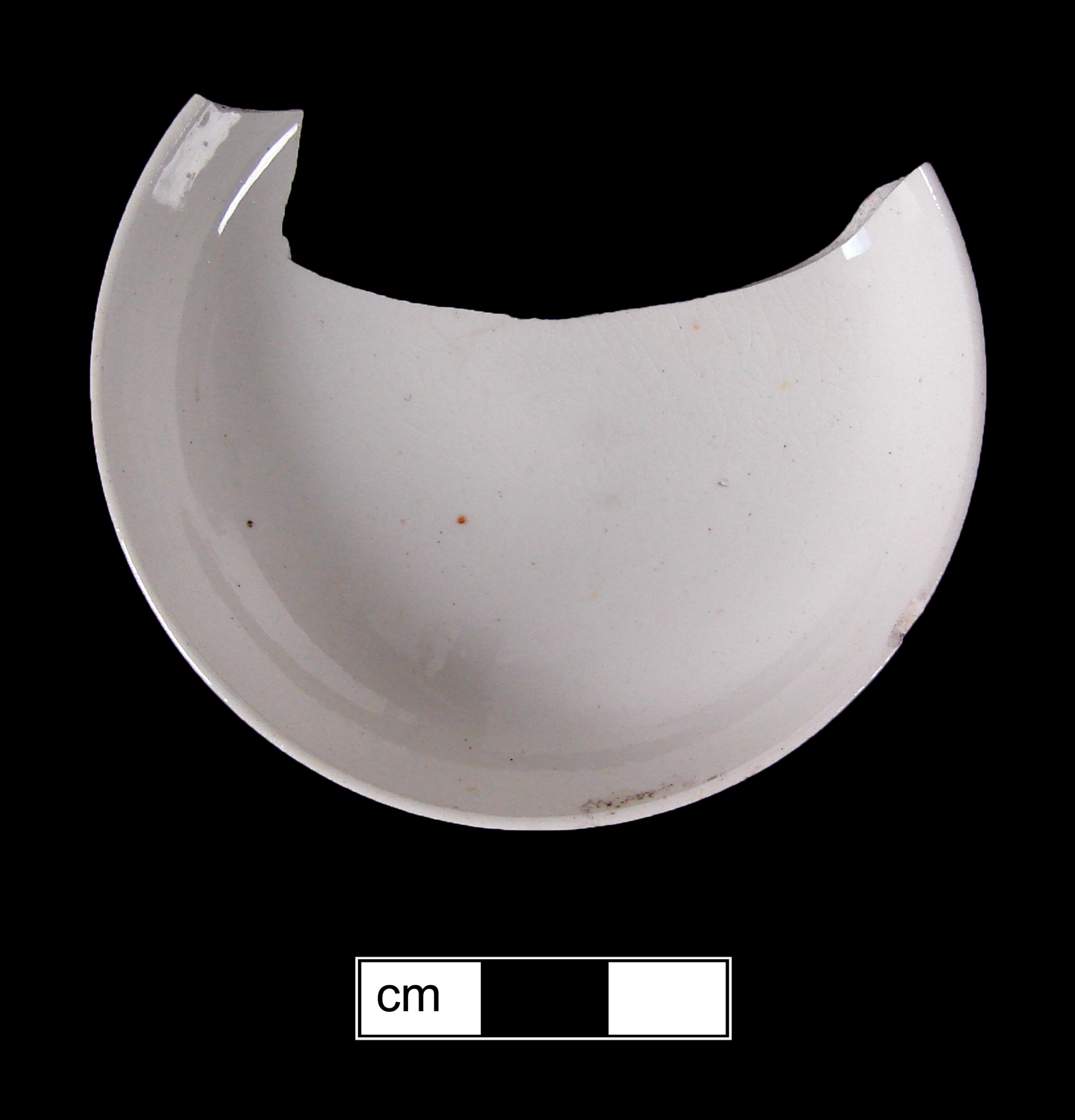 Image of creamware fragment.