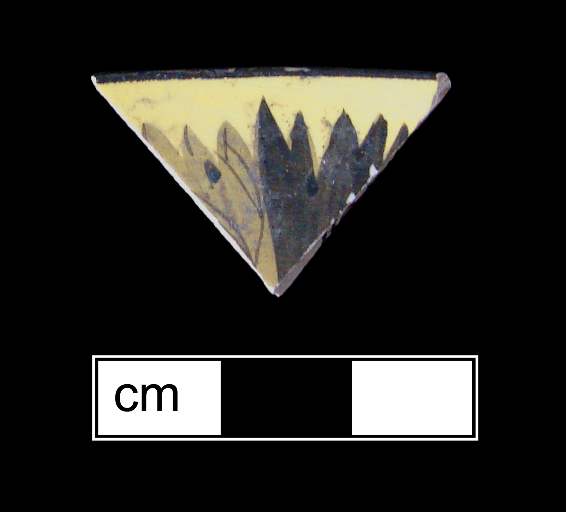 Image of creamware fragment.