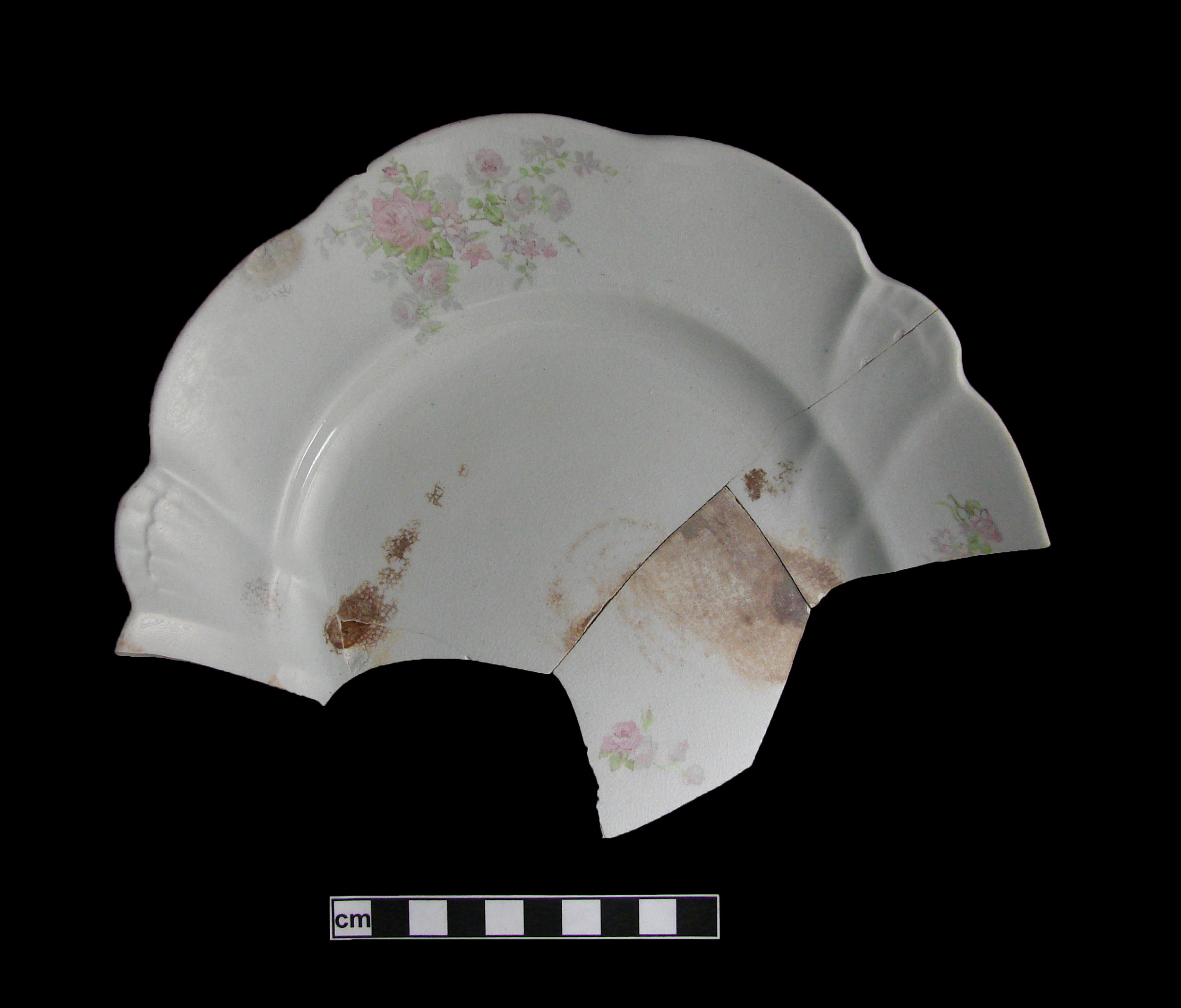 Image of decal decorated fragment.