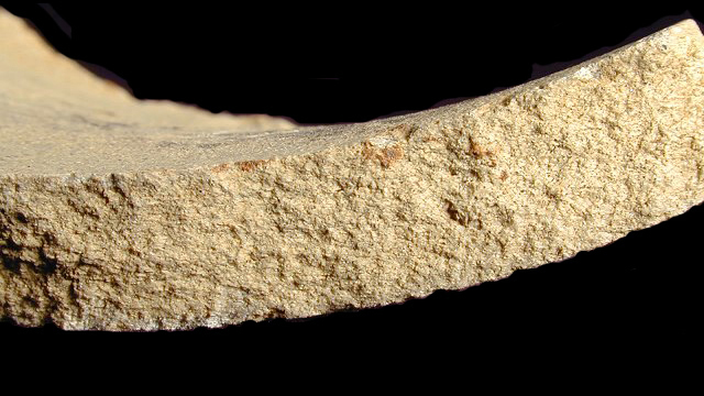 Image of English brown stoneware fragment.