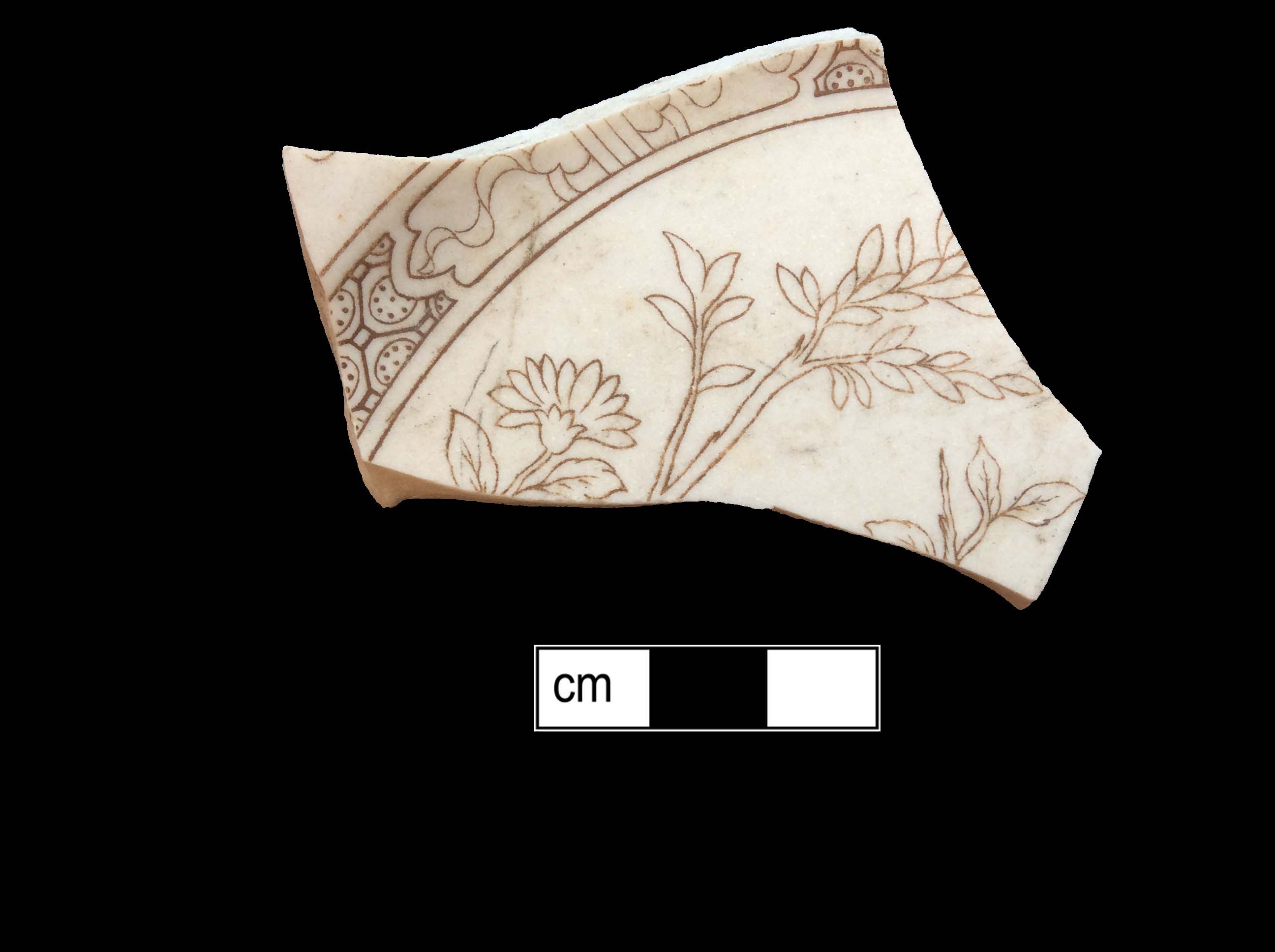 Image of Institutional Ware fragment (Hotel China).