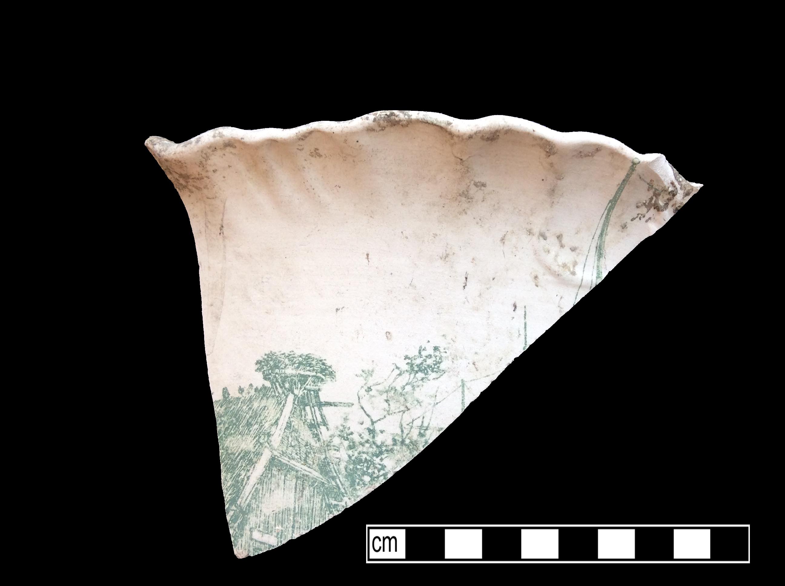 Image of Institutional Ware fragment (Hotel China).