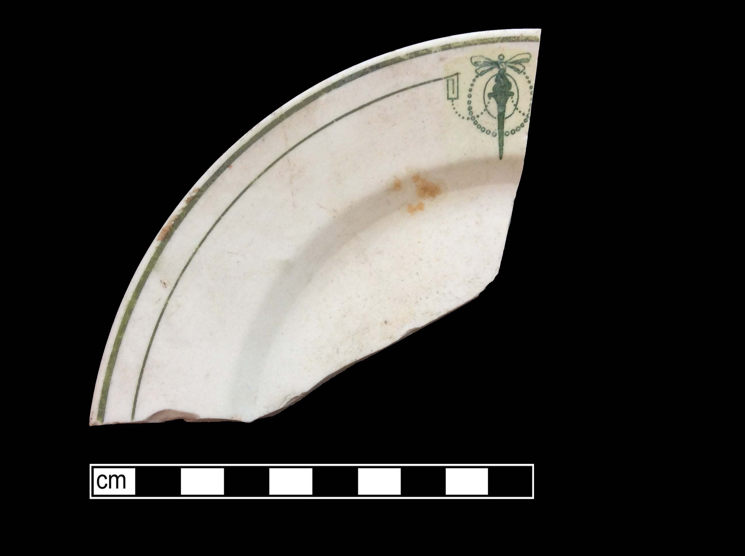 Image of Institutional Ware fragment (Hotel China).