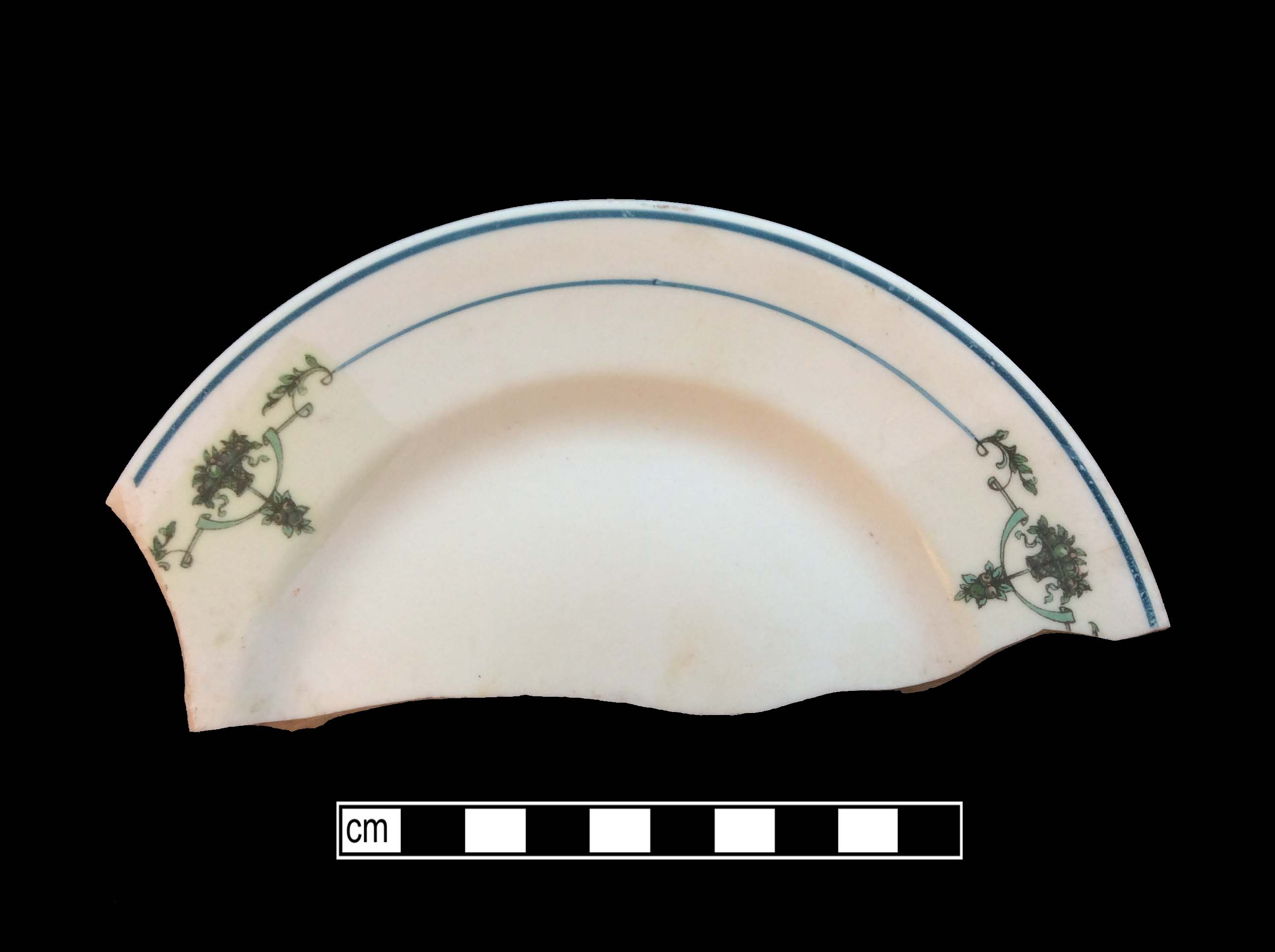 Image of Institutional Ware fragment (Hotel China).