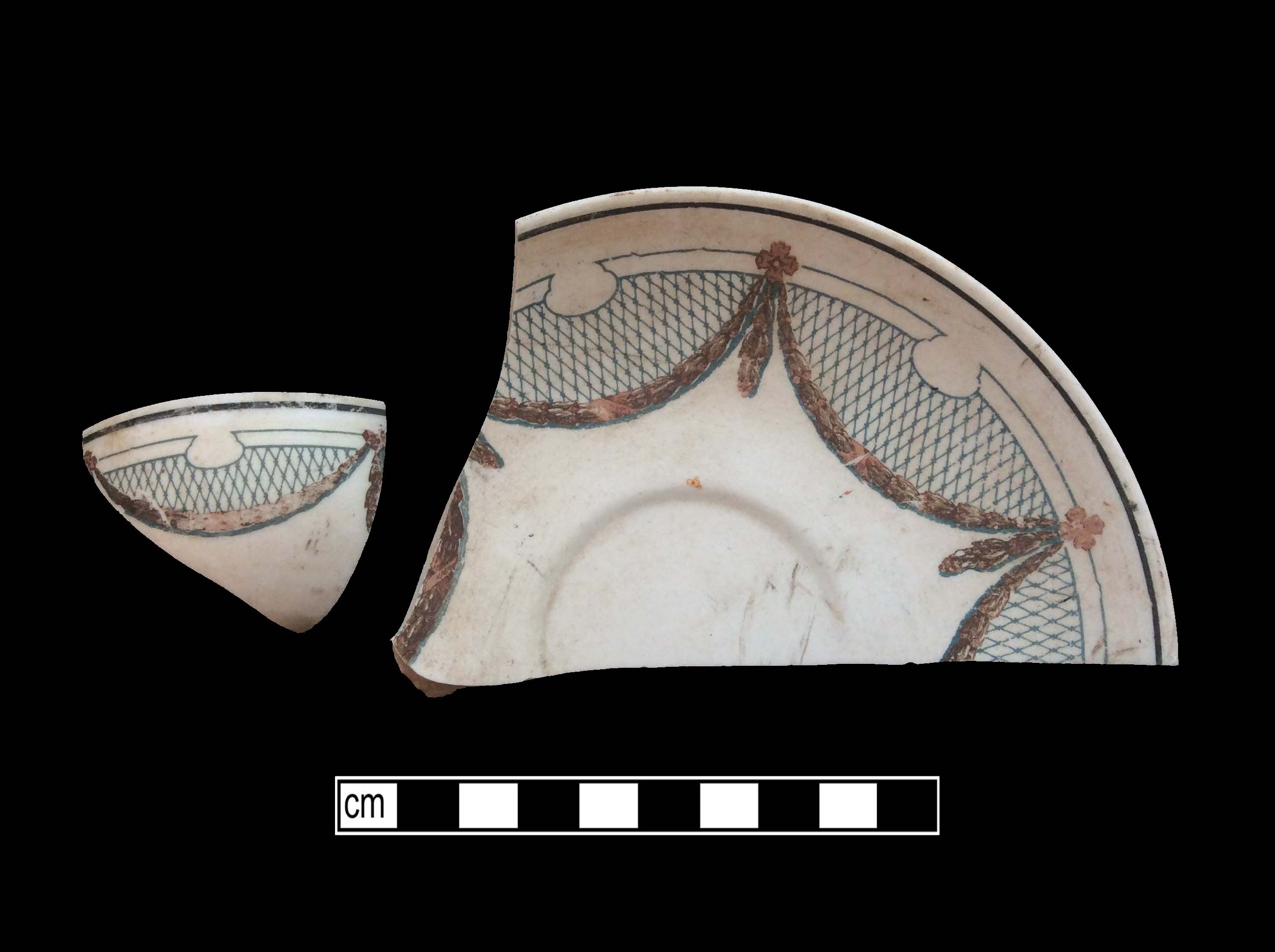 Image of Institutional Ware fragment (Hotel China).