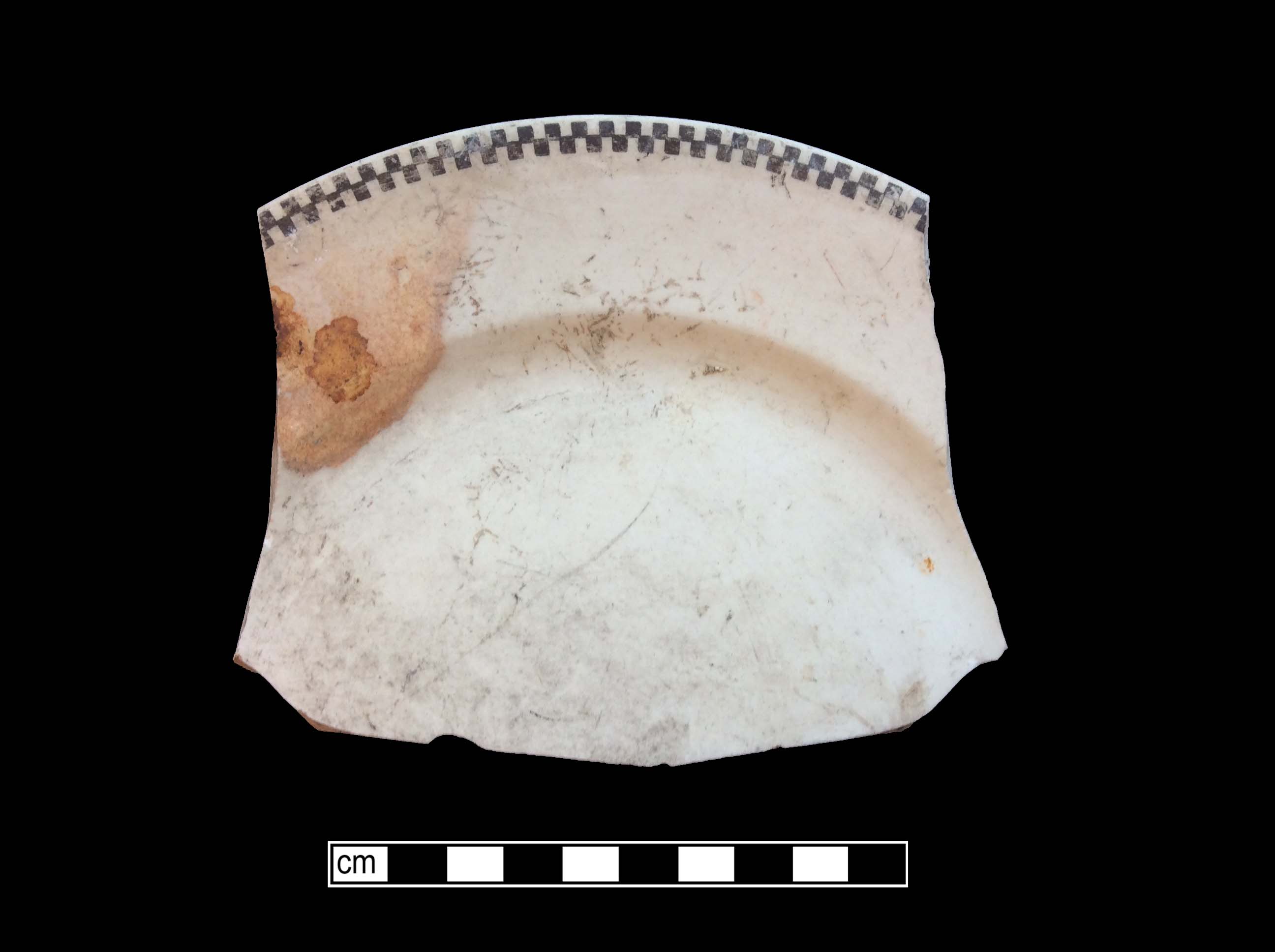Image of Institutional Ware fragment (Hotel China).