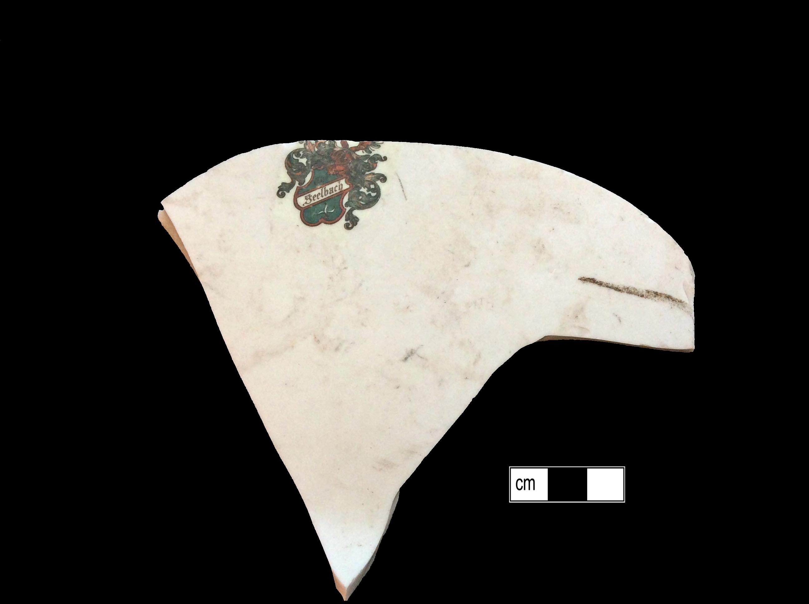 Image of Institutional Ware fragment (Hotel China).