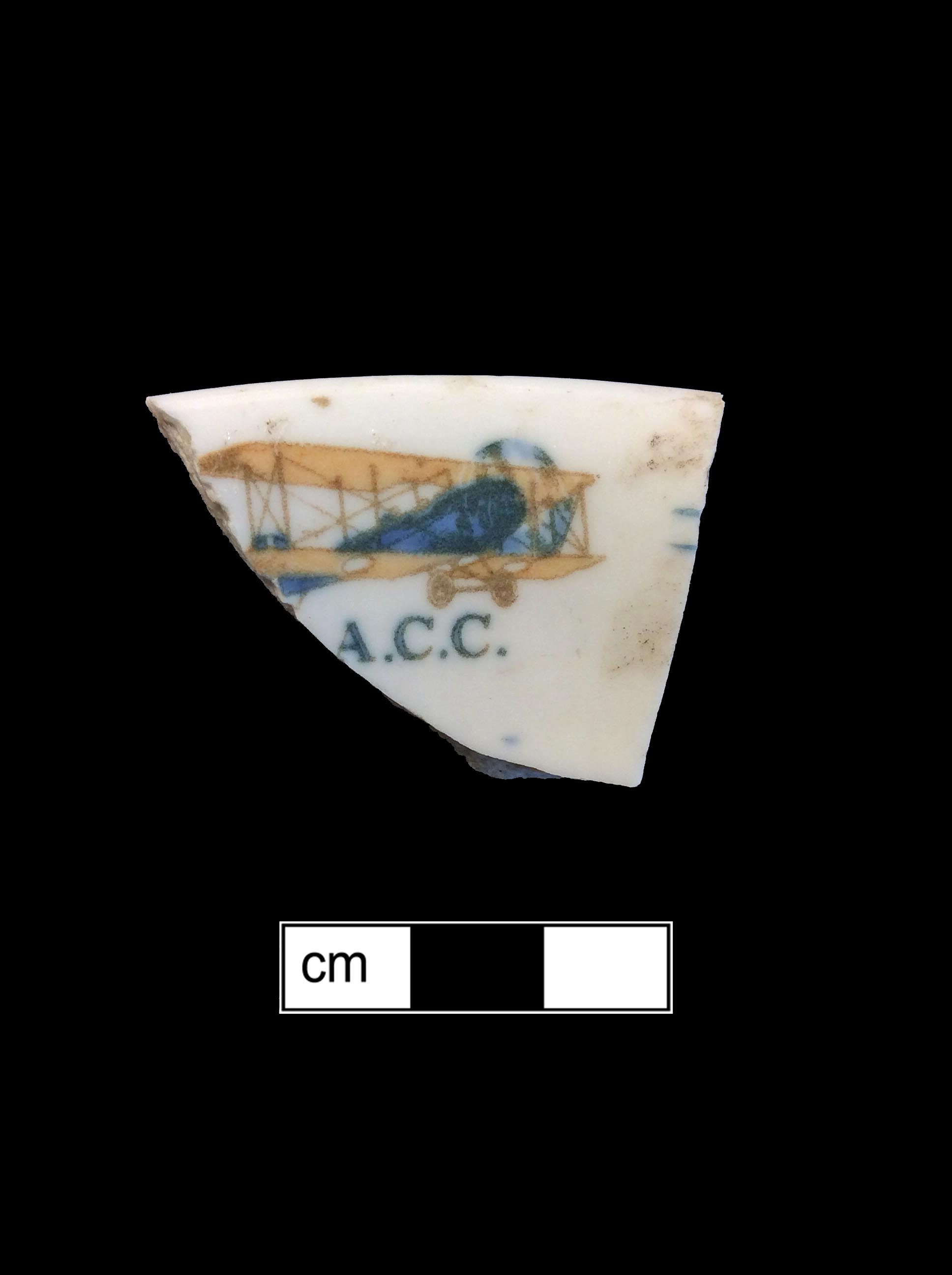 Image of Institutional Ware fragment (Hotel China).