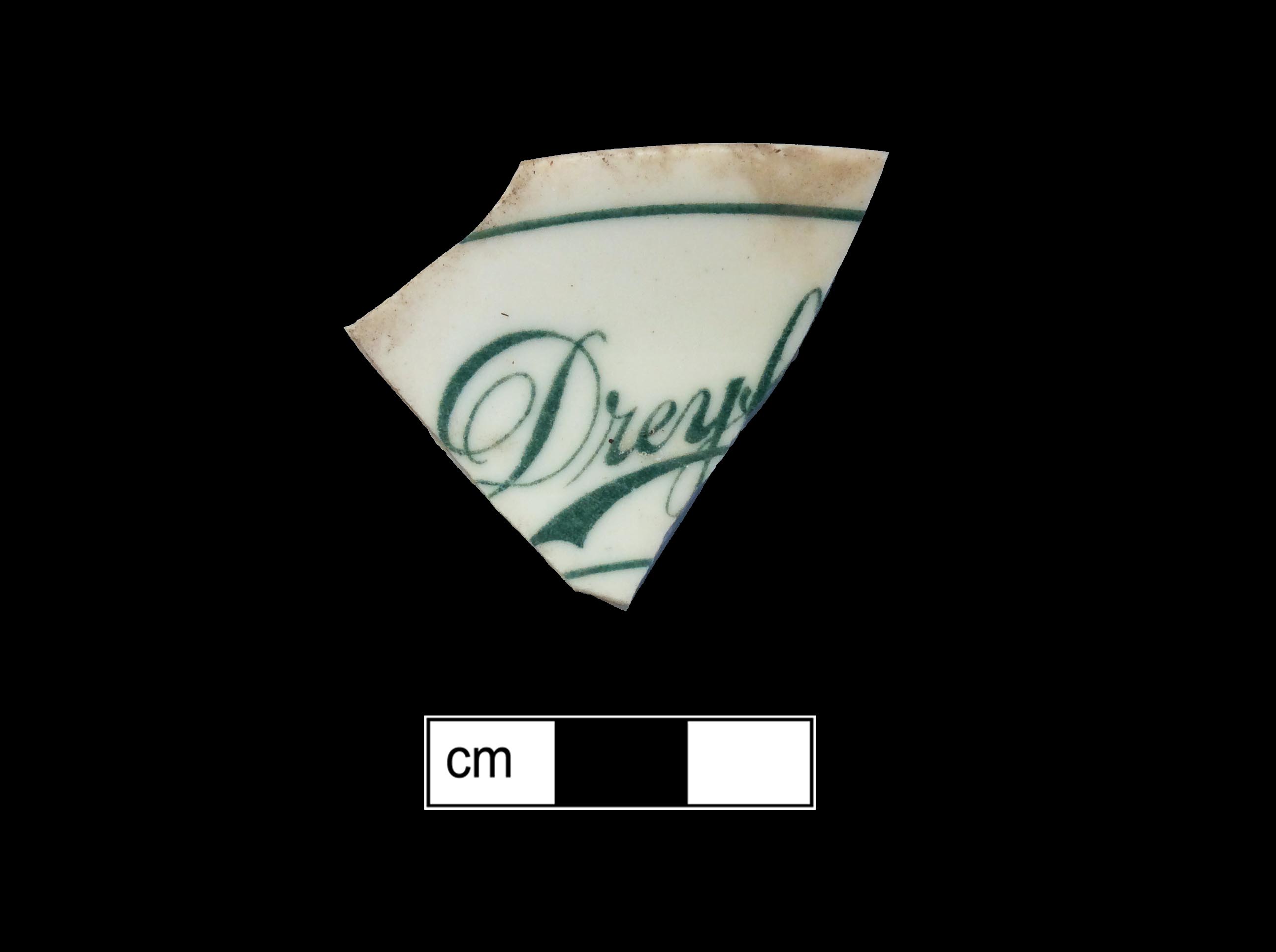 Image of Institutional Ware fragment (Hotel China).