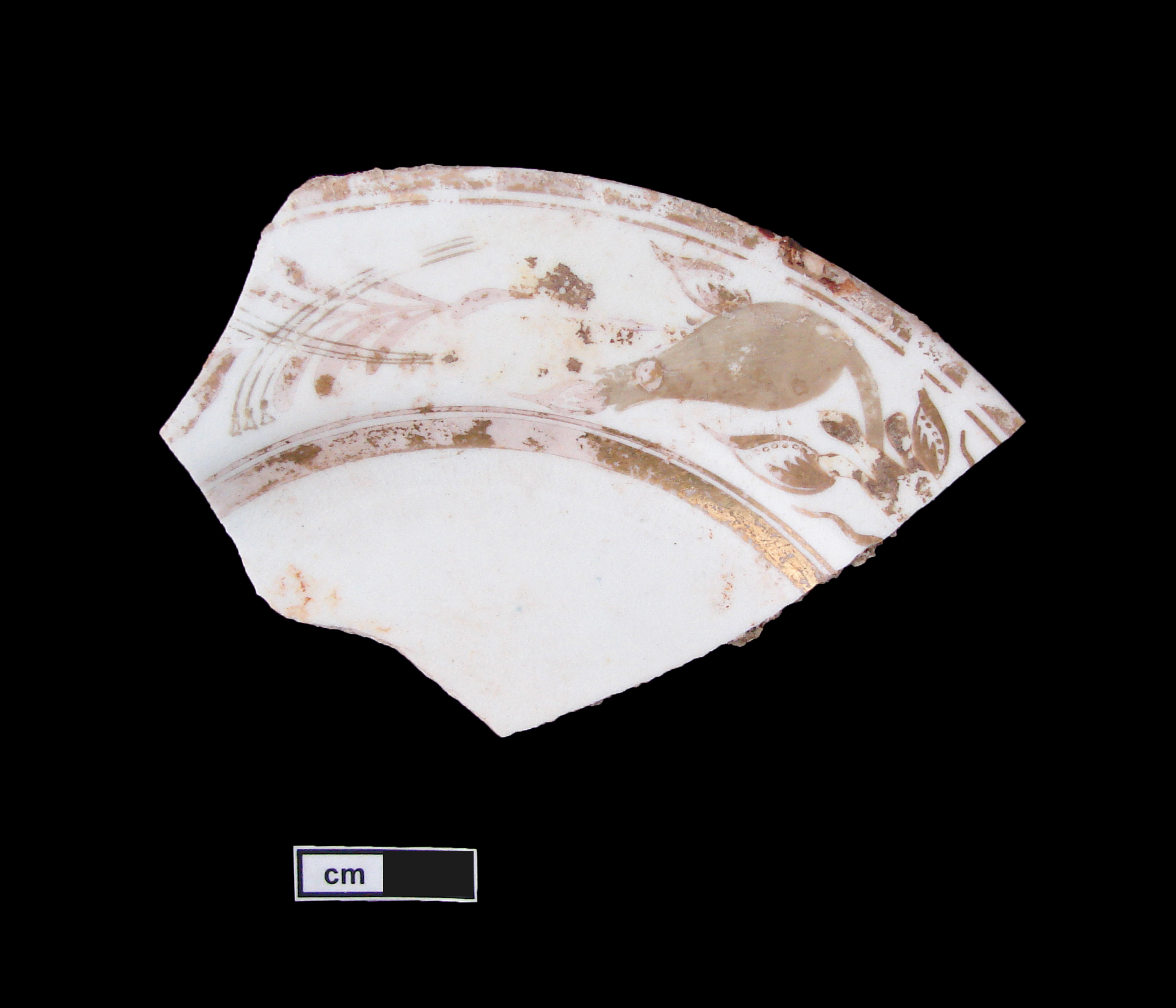 Image of luster ware fragment.