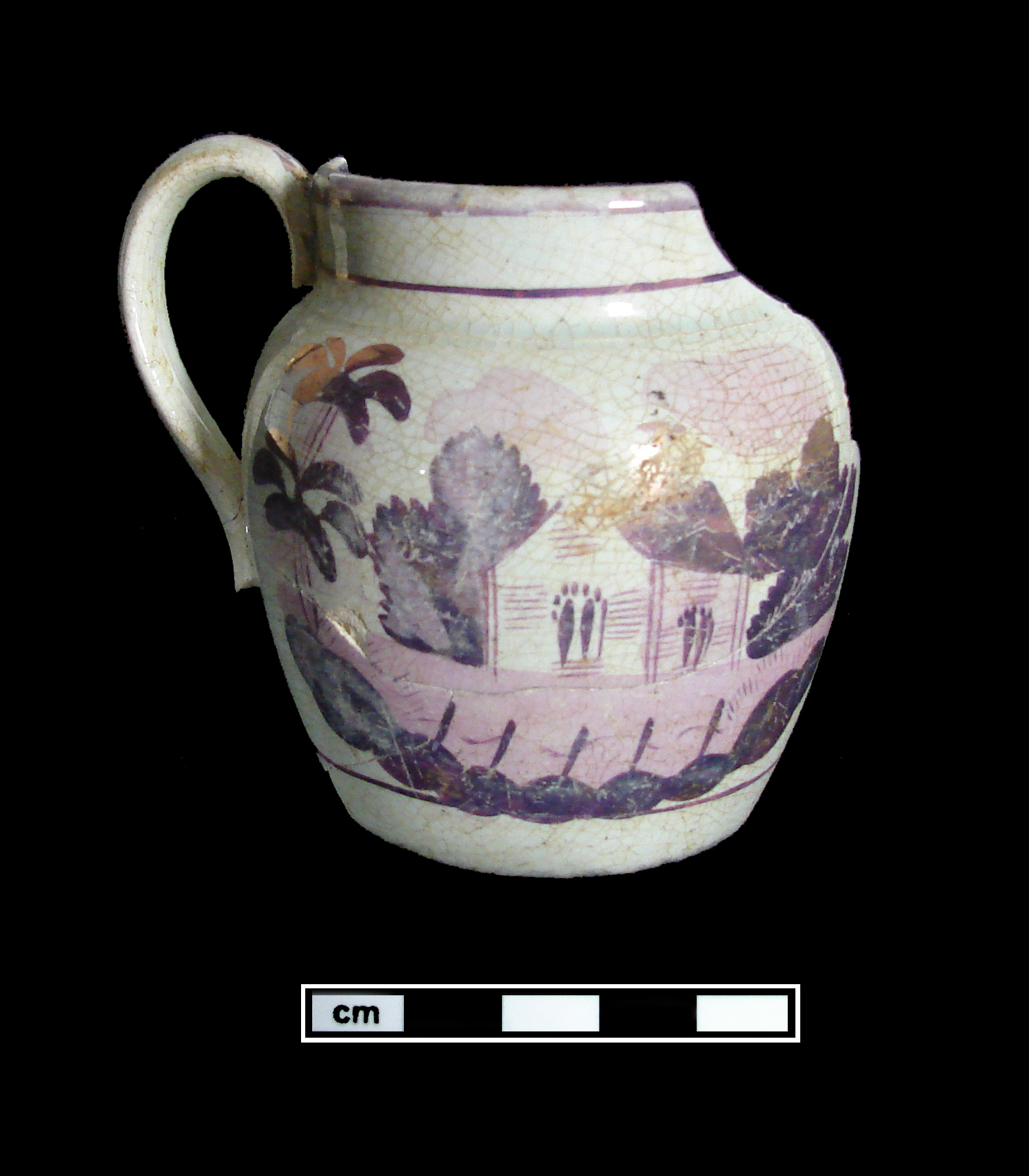 Image of luster ware fragment.