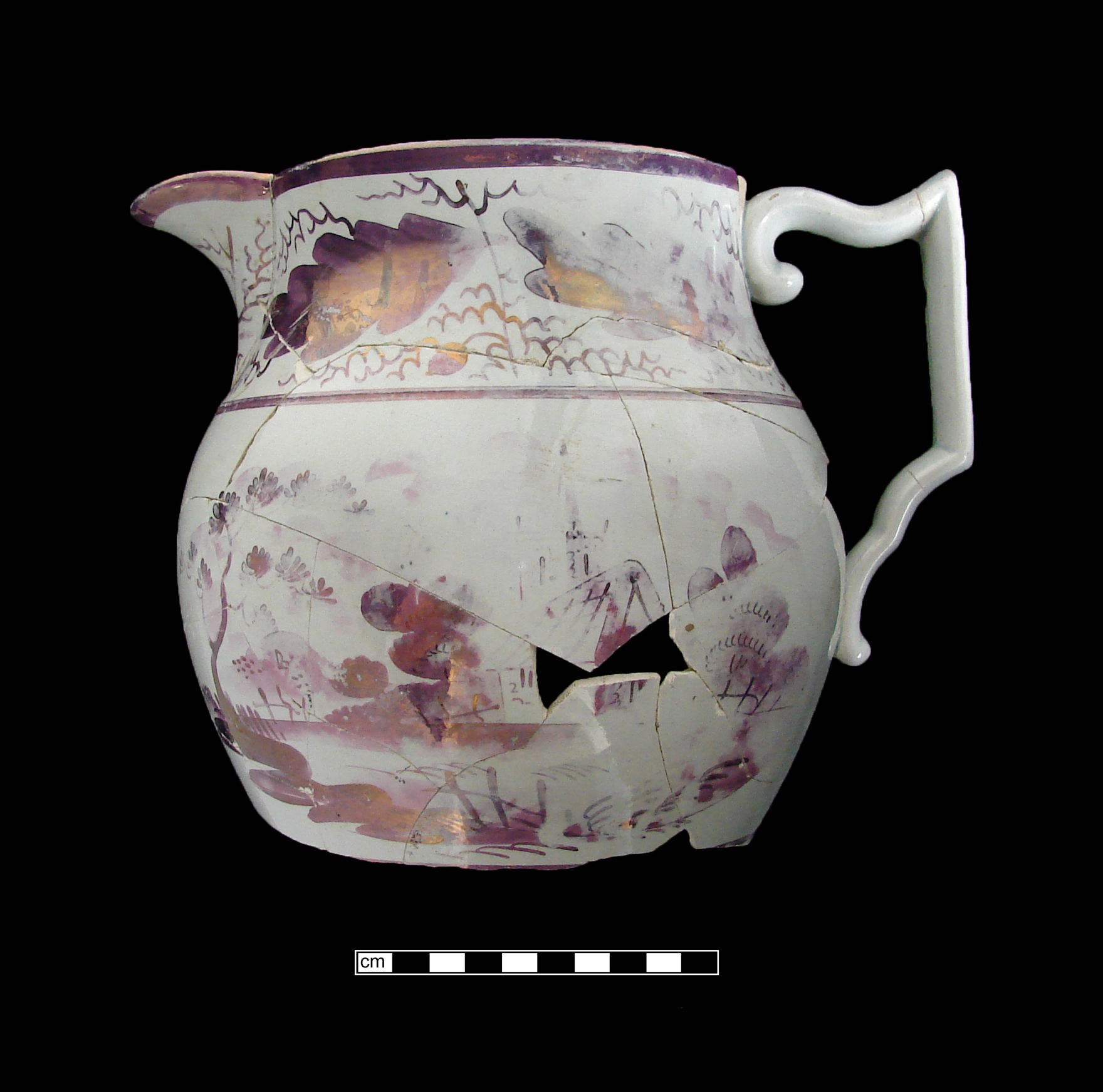 Image of luster ware fragment.