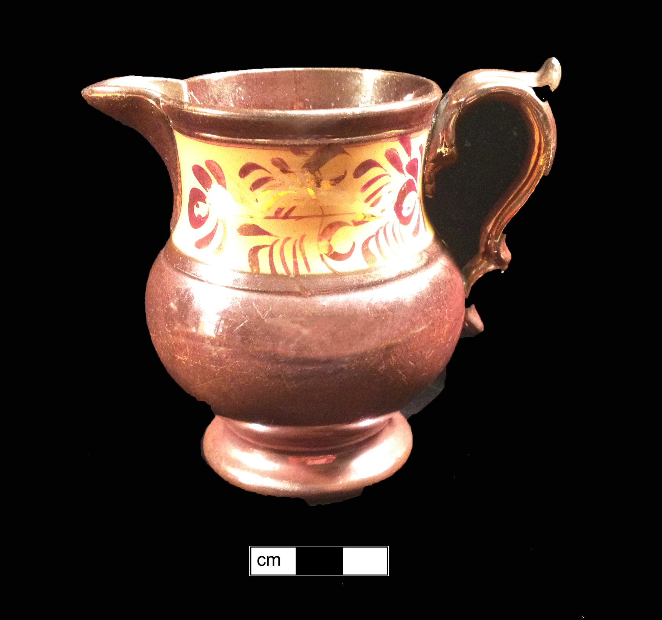 Image of luster ware fragment.