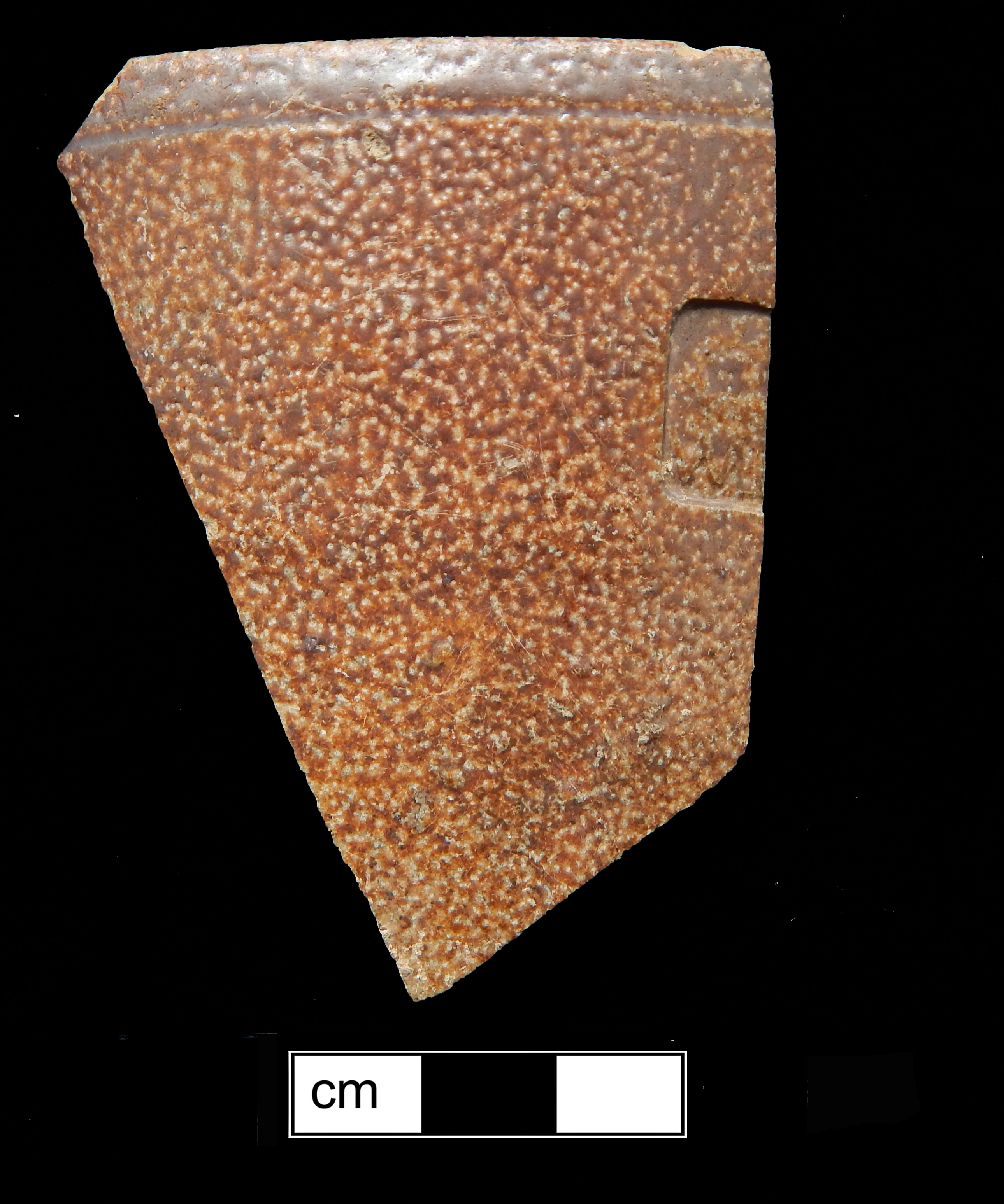 Image of North American stoneware fragment.