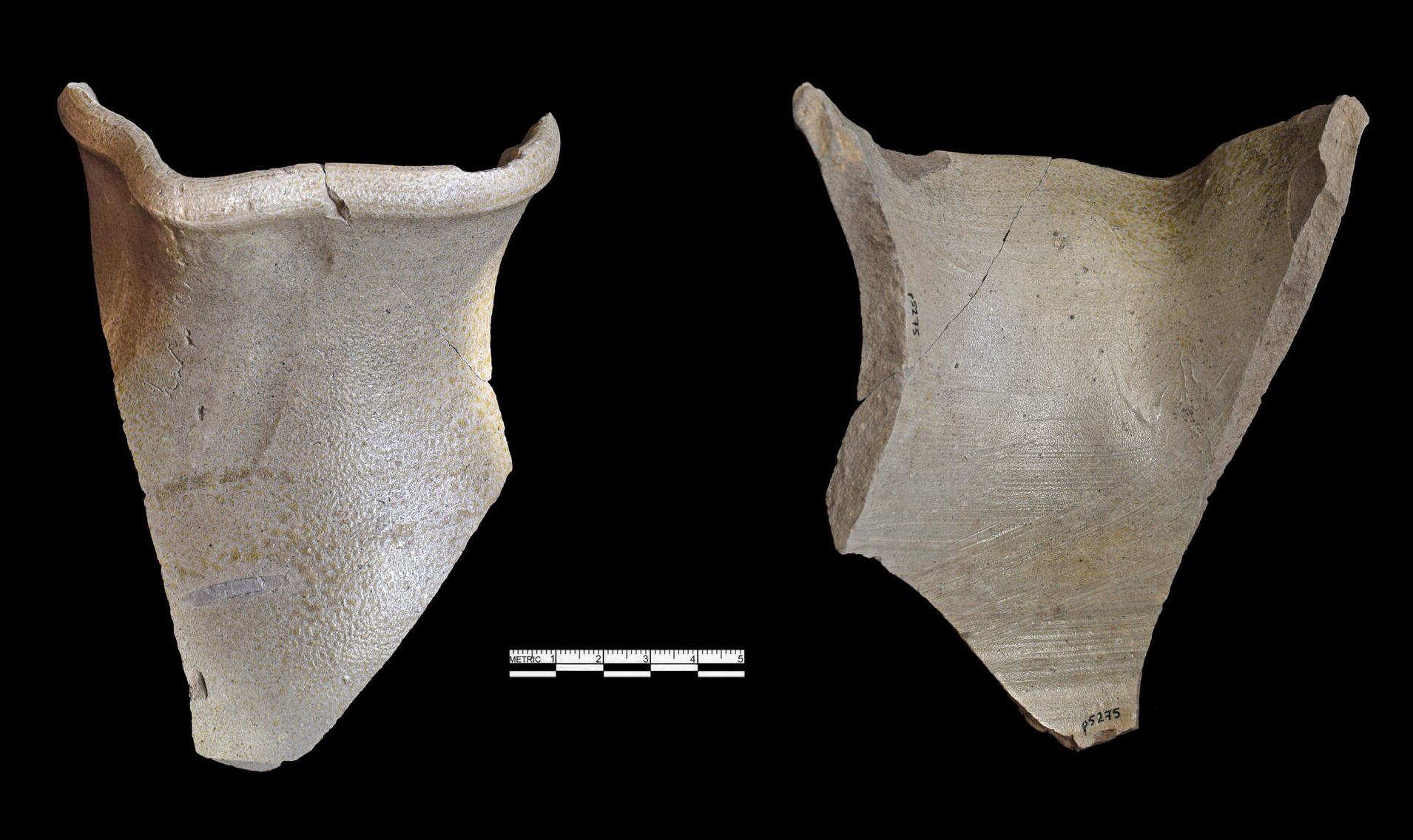 Image of North American stoneware fragment.