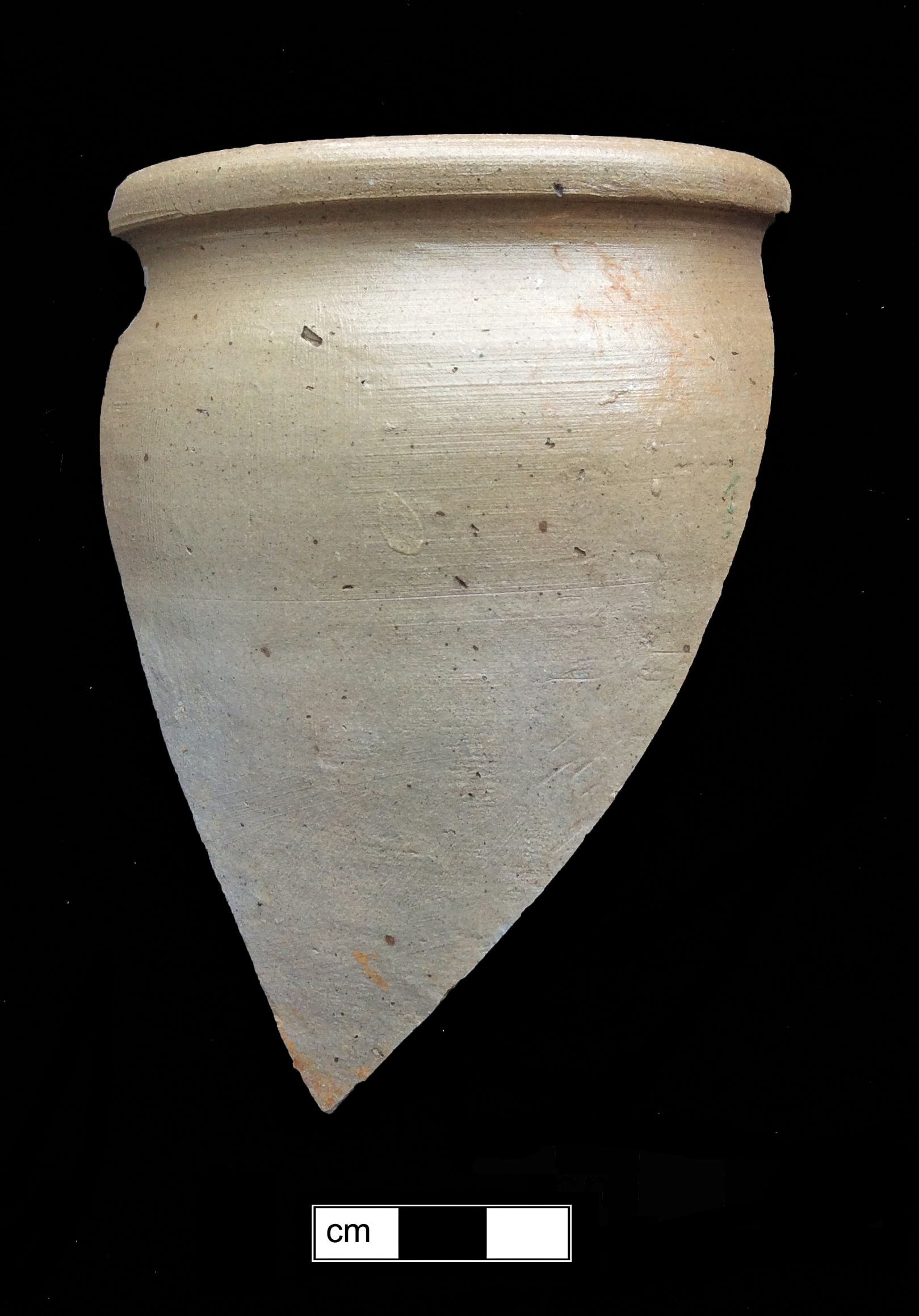 Image of North American stoneware fragment.