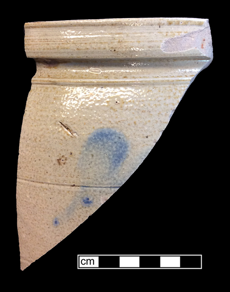 Image of North American stoneware fragment.