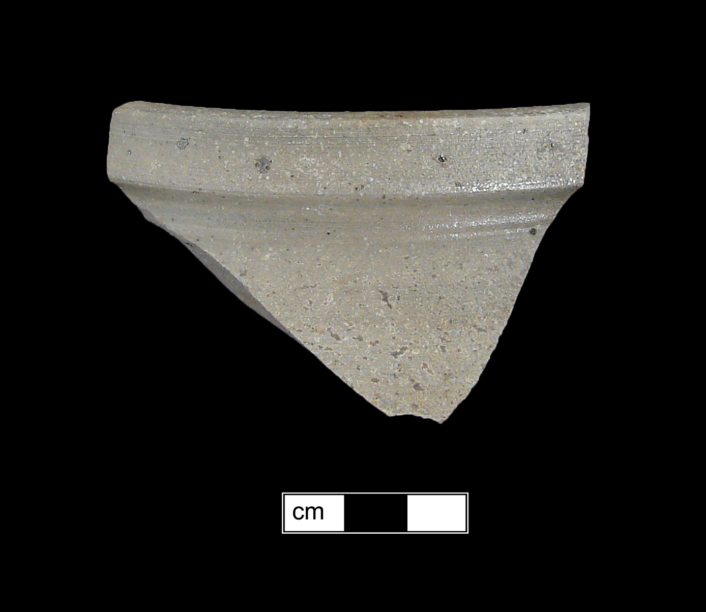 Image of North American stoneware fragment.