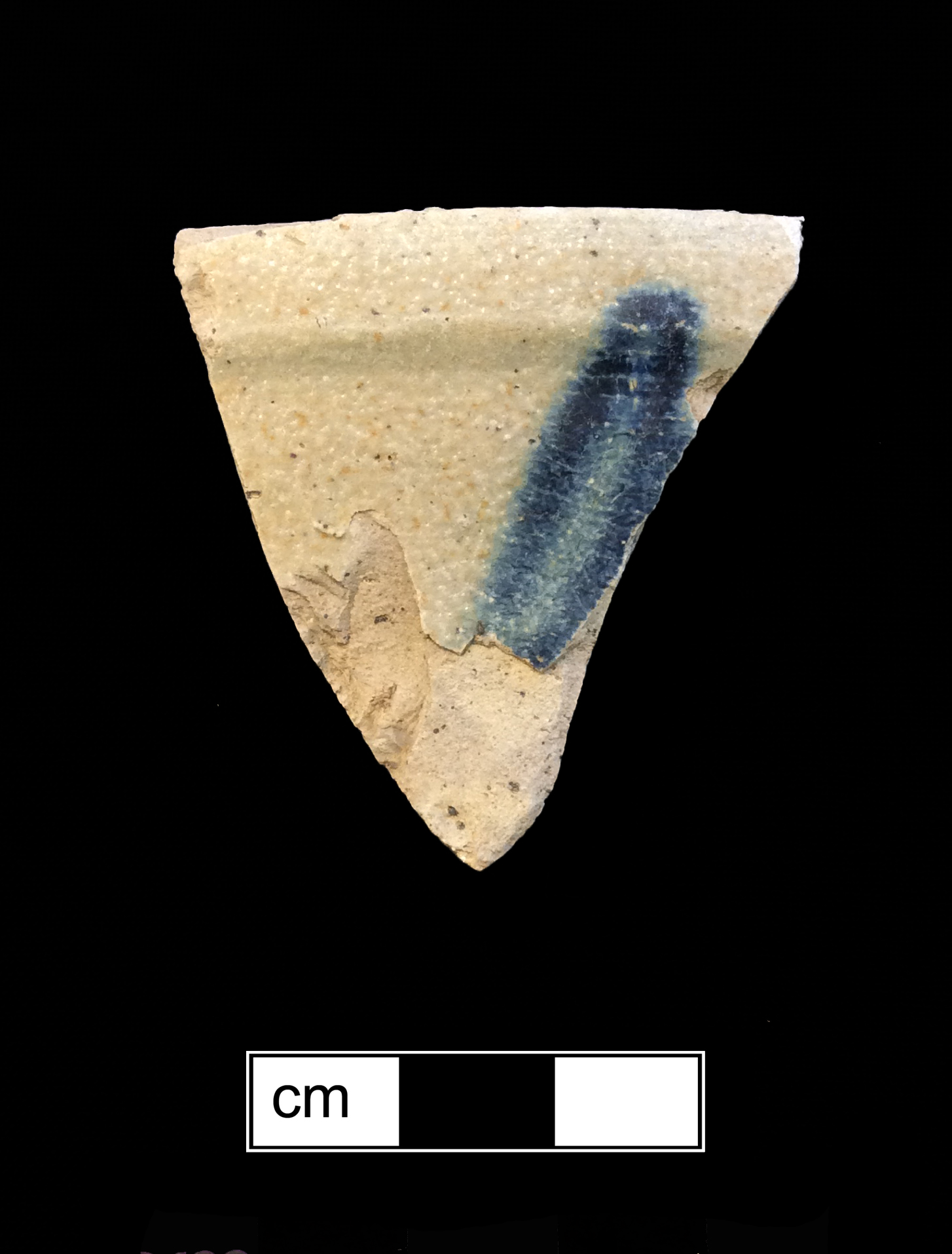 Image of North American stoneware fragment.