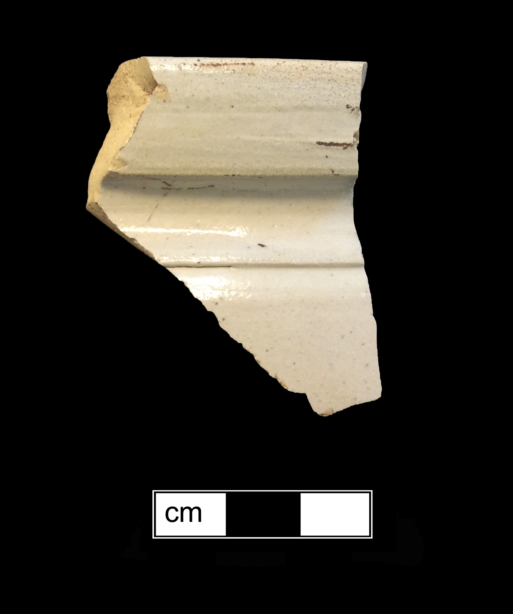 Image of North American stoneware fragment.