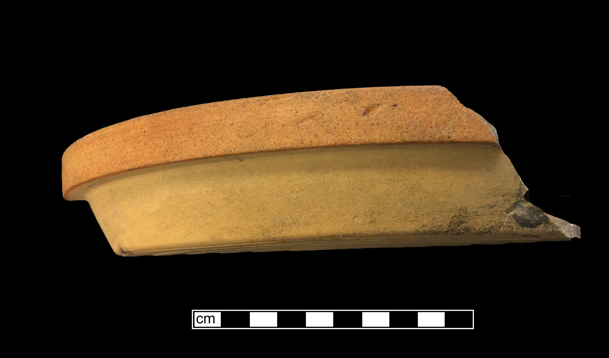 Image of North American stoneware fragment.